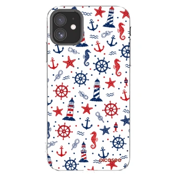 Picasee átlátszó szilikon tok az alábbi mobiltelefonokra Apple iPhone 11 - Sailor Vibes