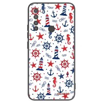 Picasee fekete szilikon tok az alábbi mobiltelefonokra Xiaomi Redmi Note 8 - Sailor Vibes