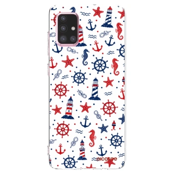 Picasee átlátszó szilikon tok az alábbi mobiltelefonokra Samsung Galaxy A71 A715F - Sailor Vibes