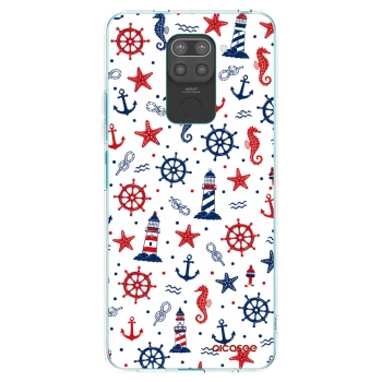 Picasee fekete szilikon tok az alábbi mobiltelefonokra Xiaomi Redmi Note 9 - Sailor Vibes