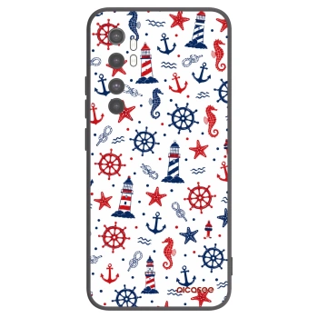Picasee fekete szilikon tok az alábbi mobiltelefonokra Xiaomi Mi Note 10 Lite - Sailor Vibes