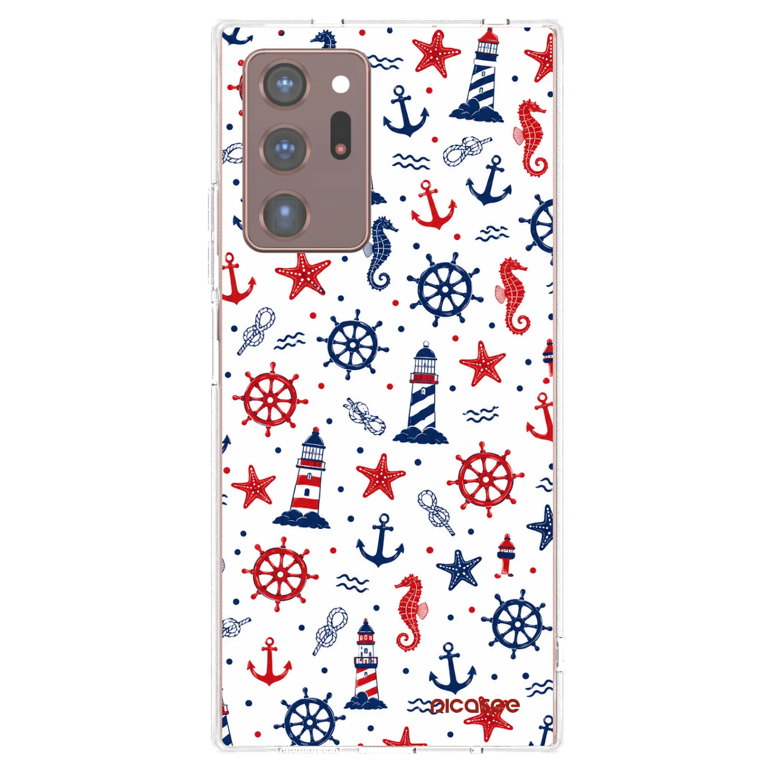 Picasee átlátszó szilikon tok az alábbi mobiltelefonokra Samsung Galaxy Note 20 Ultra - Sailor Vibes