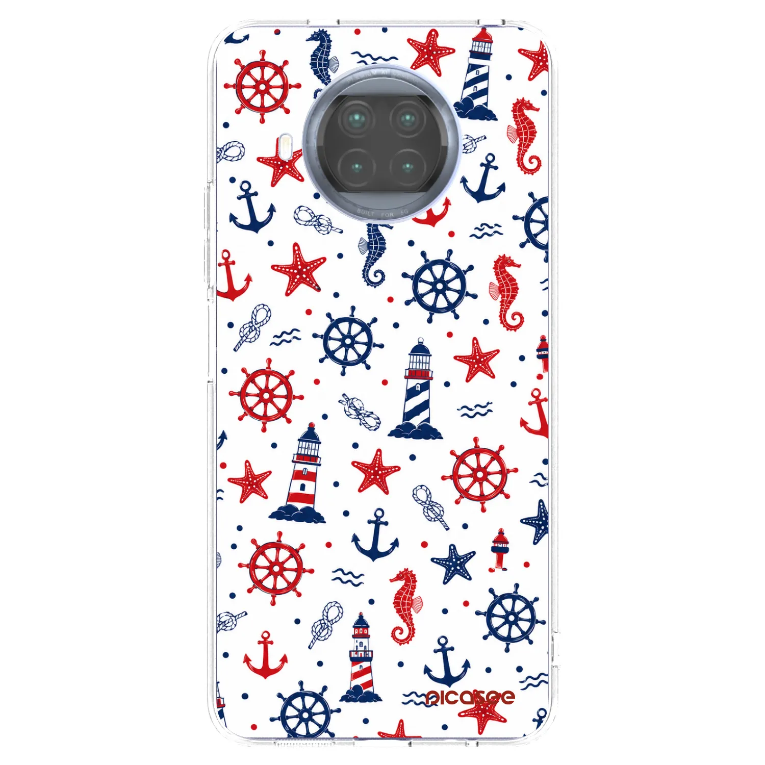 Picasee átlátszó szilikon tok az alábbi mobiltelefonokra Xiaomi Mi 10T Lite - Sailor Vibes