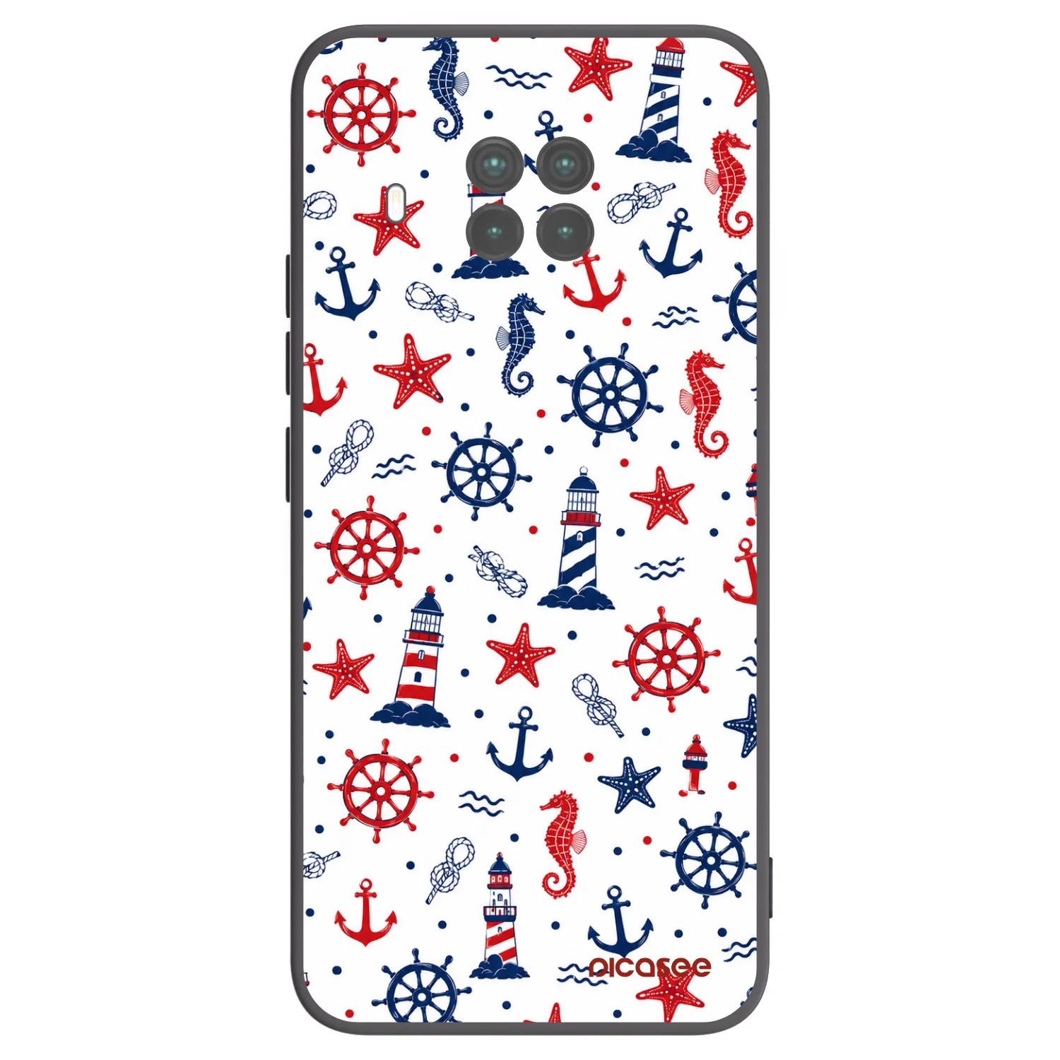 Picasee fekete szilikon tok az alábbi mobiltelefonokra Xiaomi Mi 10T Lite - Sailor Vibes