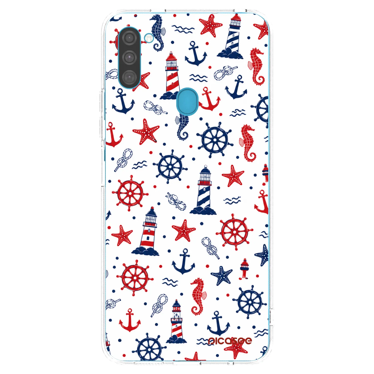 Picasee átlátszó szilikon tok az alábbi mobiltelefonokra Samsung Galaxy M11 - Sailor Vibes