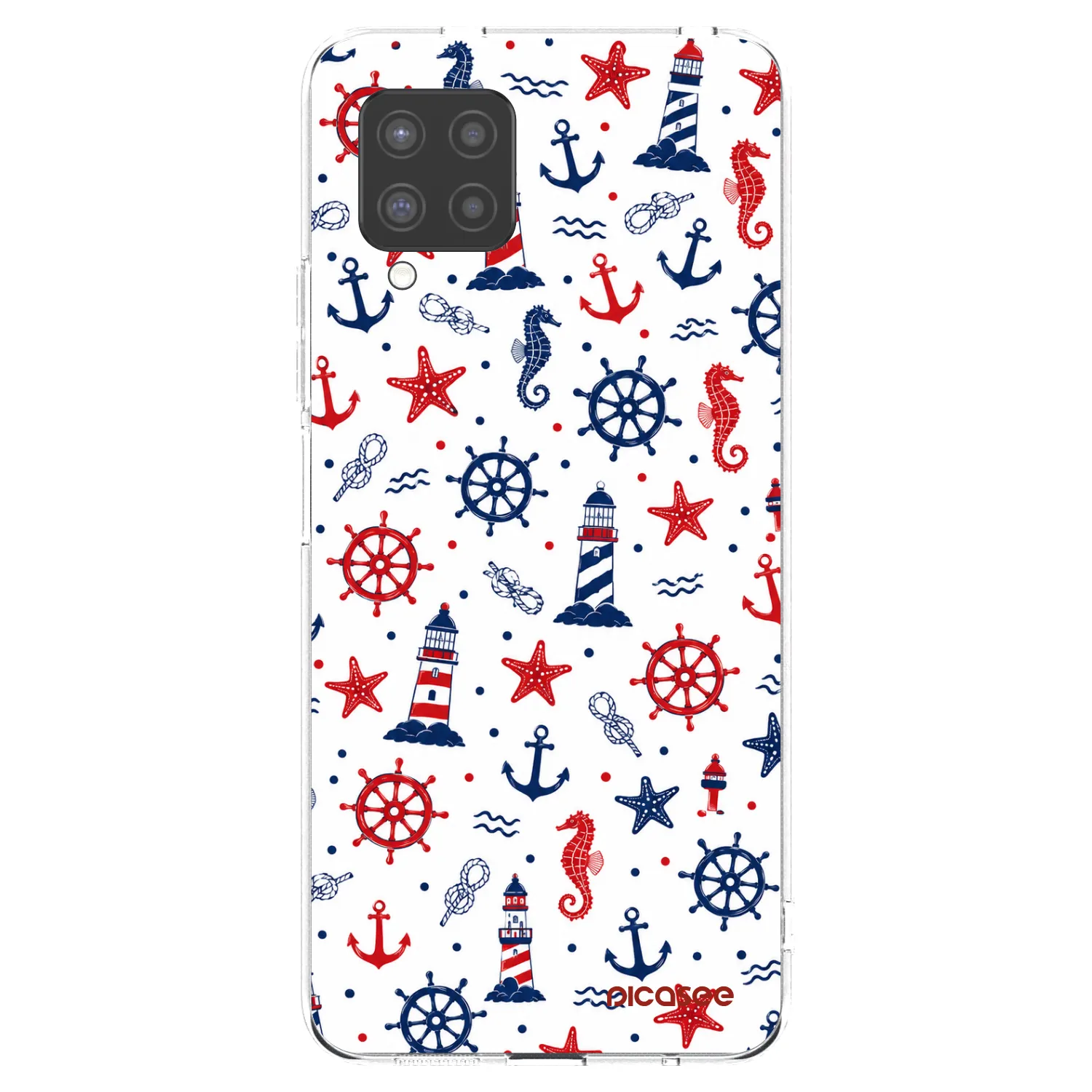 Picasee átlátszó szilikon tok az alábbi mobiltelefonokra Samsung Galaxy A42 A426B - Sailor Vibes