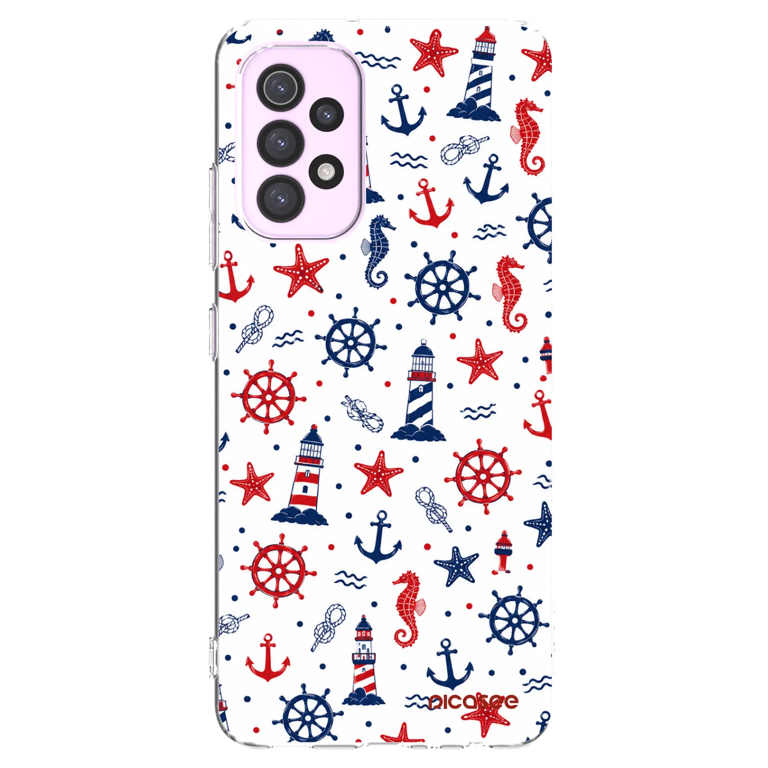 Picasee átlátszó szilikon tok az alábbi mobiltelefonokra Samsung Galaxy A32 5G A326B - Sailor Vibes