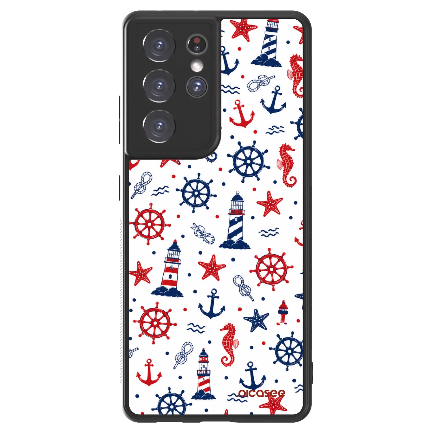 Picasee ULTIMATE CASE Samsung Galaxy S21 Ultra 5G G998B - készülékre - Sailor Vibes