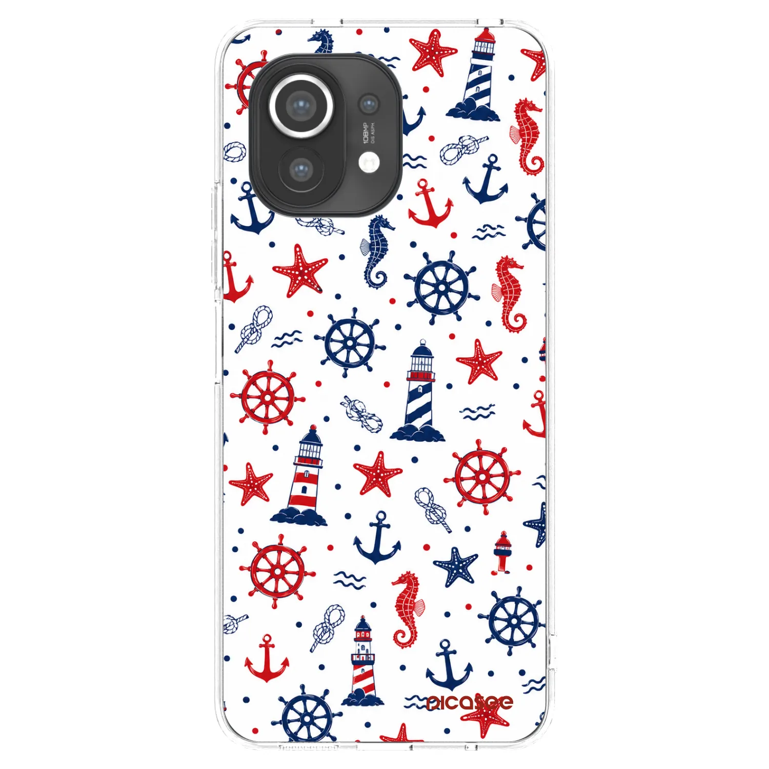 Picasee átlátszó szilikon tok az alábbi mobiltelefonokra Xiaomi Mi 11 - Sailor Vibes