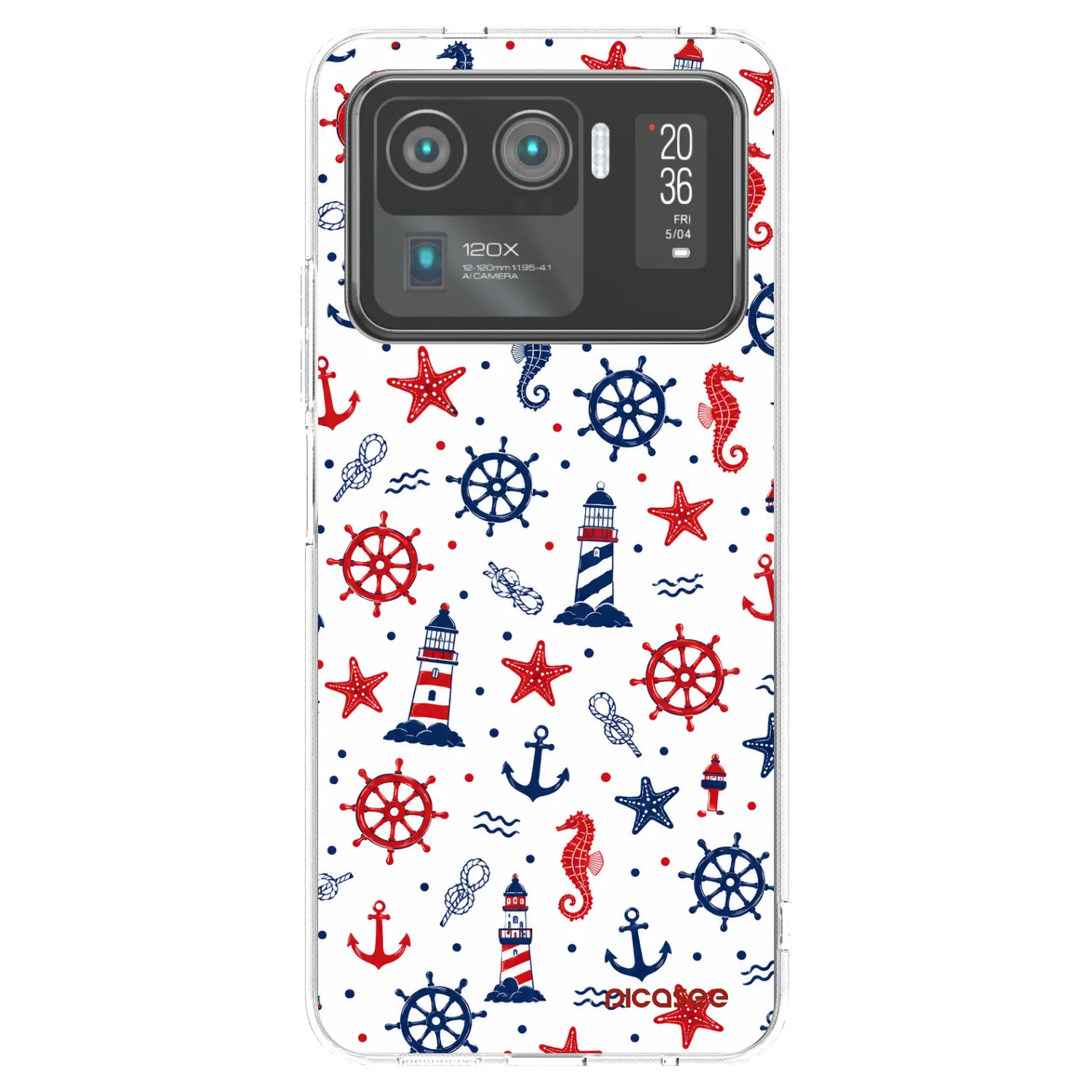 Picasee átlátszó szilikon tok az alábbi mobiltelefonokra Xiaomi Mi 11 Ultra - Sailor Vibes
