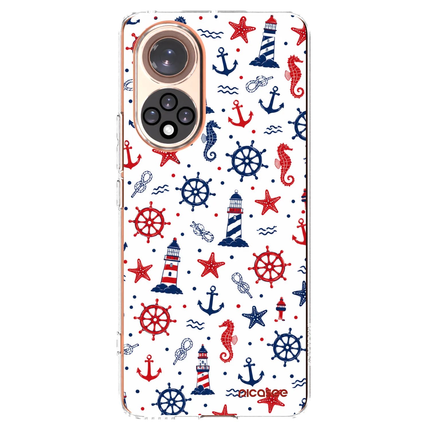 Picasee átlátszó szilikon tok az alábbi mobiltelefonokra Huawei Nova 9 - Sailor Vibes