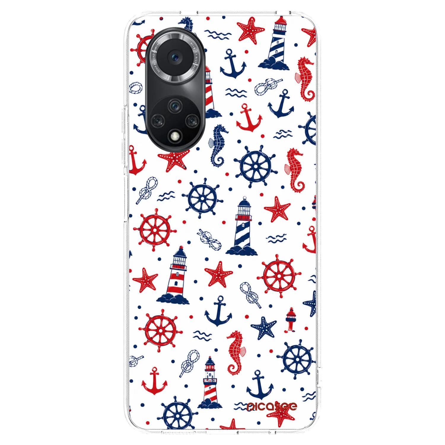 Picasee átlátszó szilikon tok az alábbi mobiltelefonokra Huawei Nova 9 SE - Sailor Vibes