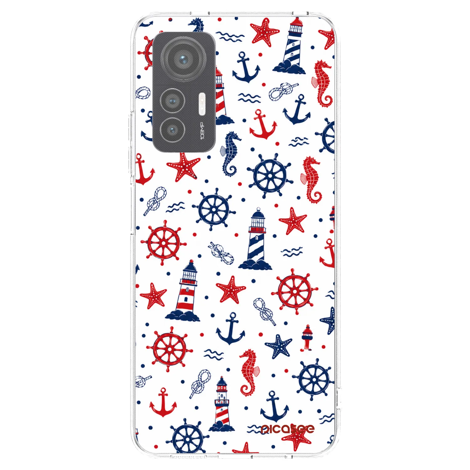 Picasee átlátszó szilikon tok az alábbi mobiltelefonokra Xiaomi 12 Lite - Sailor Vibes