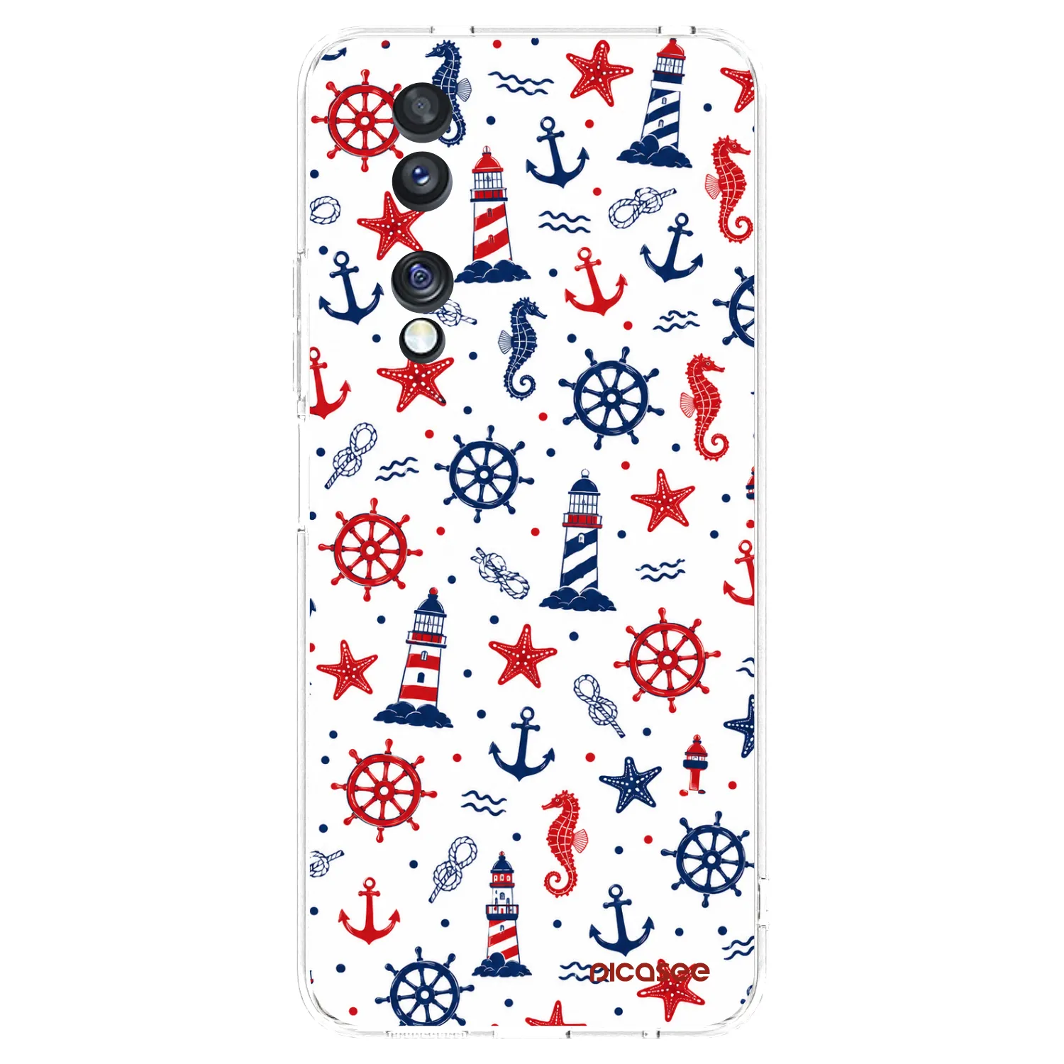 Picasee átlátszó szilikon tok az alábbi mobiltelefonokra Honor 70 - Sailor Vibes