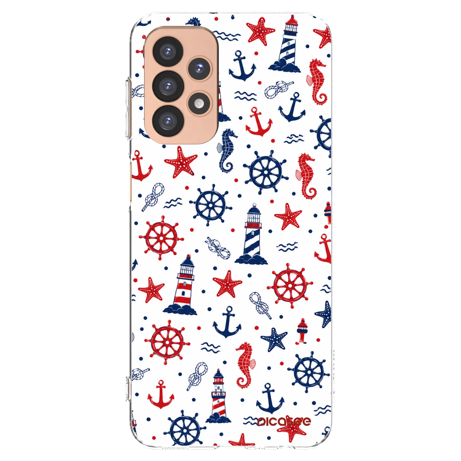 Picasee átlátszó szilikon tok az alábbi mobiltelefonokra Samsung Galaxy A23 A236B 5G - Sailor Vibes