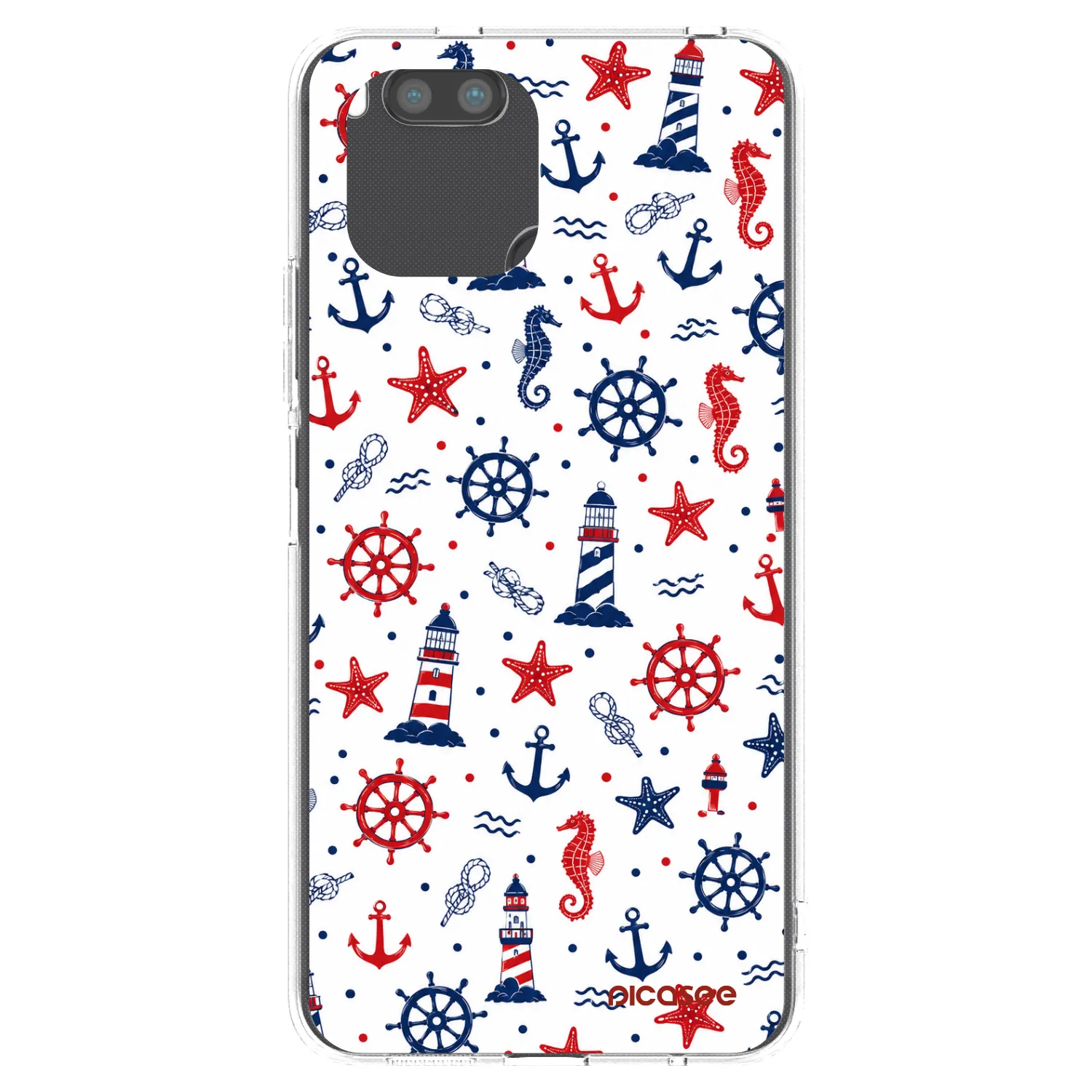 Picasee átlátszó szilikon tok az alábbi mobiltelefonokra Xiaomi Redmi A1 - Sailor Vibes