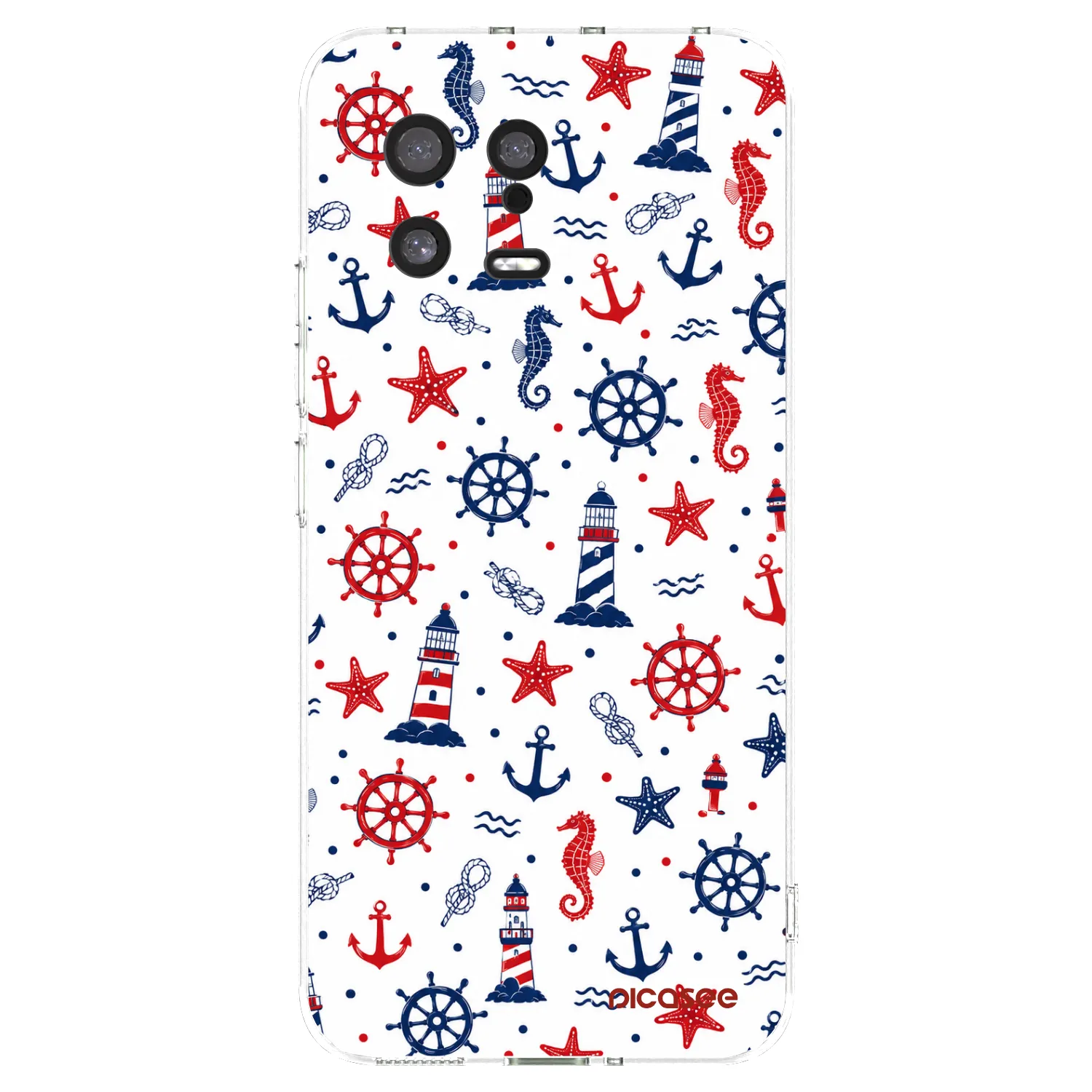Picasee átlátszó szilikon tok az alábbi mobiltelefonokra Xiaomi 13 - Sailor Vibes
