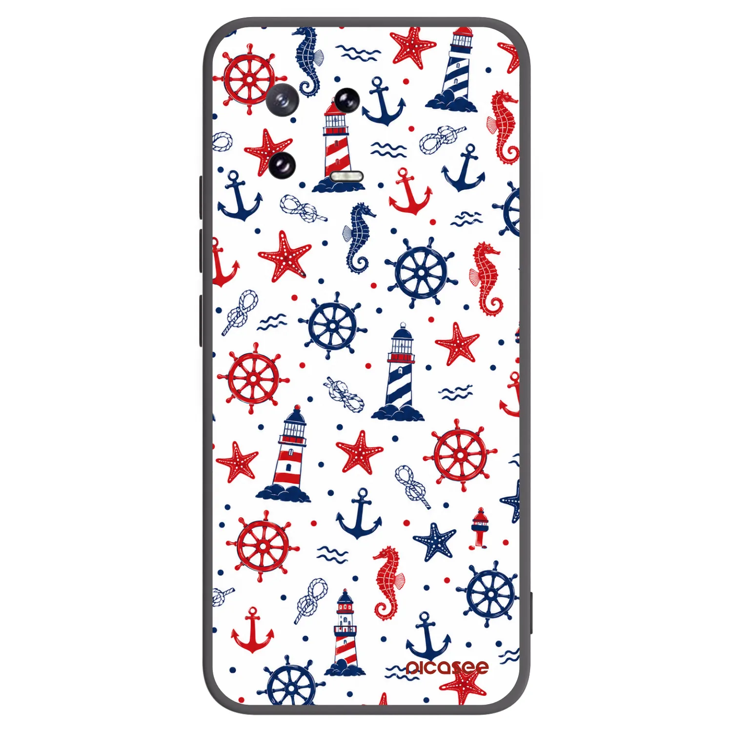Picasee fekete szilikon tok az alábbi mobiltelefonokra Xiaomi 13 Pro - Sailor Vibes