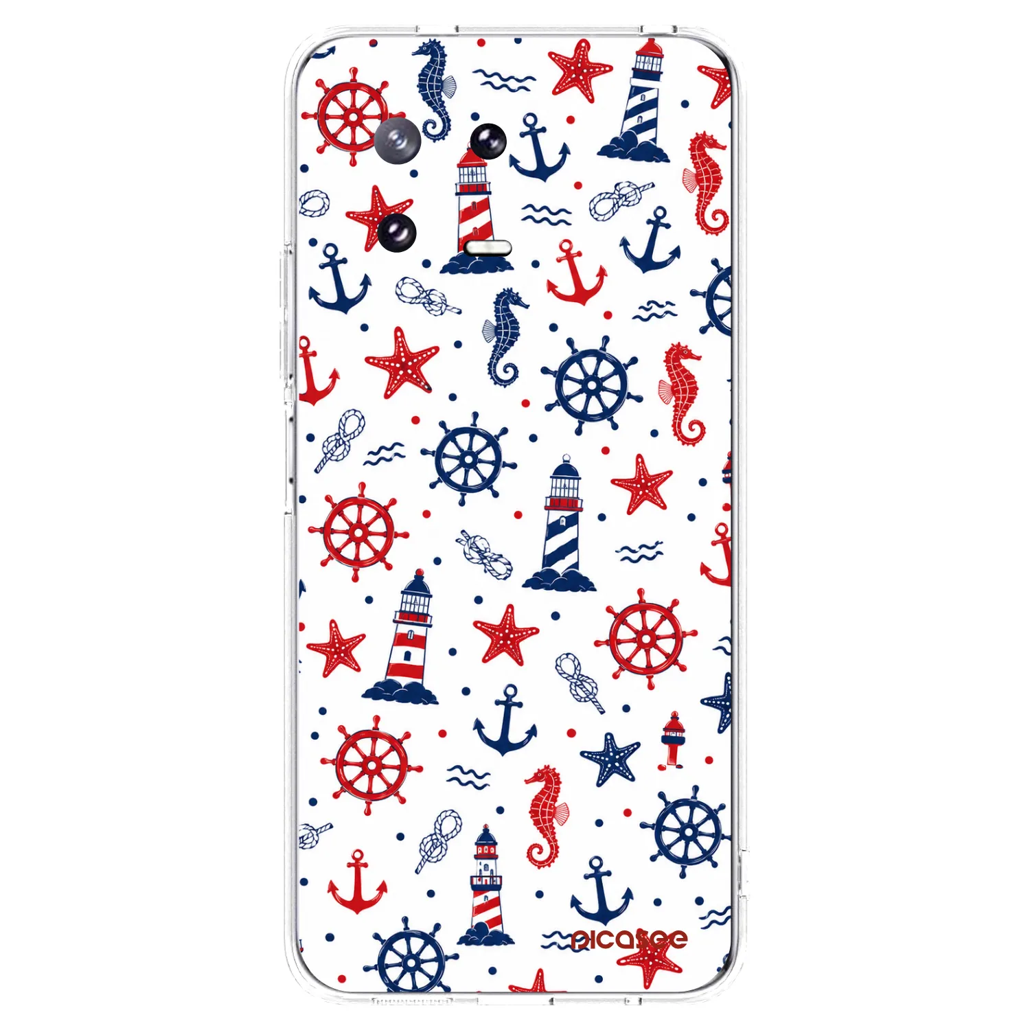 Picasee átlátszó szilikon tok az alábbi mobiltelefonokra Xiaomi 13 Pro - Sailor Vibes