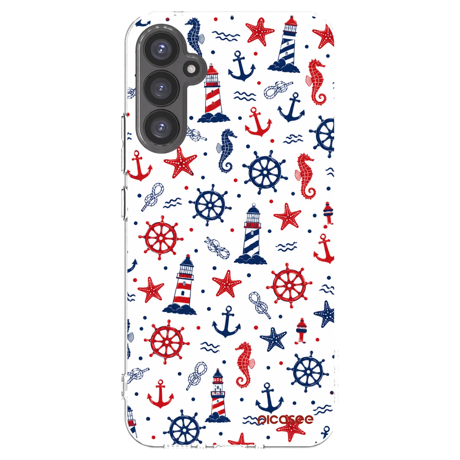 Picasee átlátszó szilikon tok az alábbi mobiltelefonokra Samsung Galaxy A34 5G A346B - Sailor Vibes
