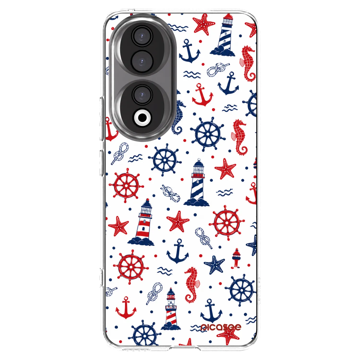 Picasee átlátszó szilikon tok az alábbi mobiltelefonokra Honor 90 5G - Sailor Vibes