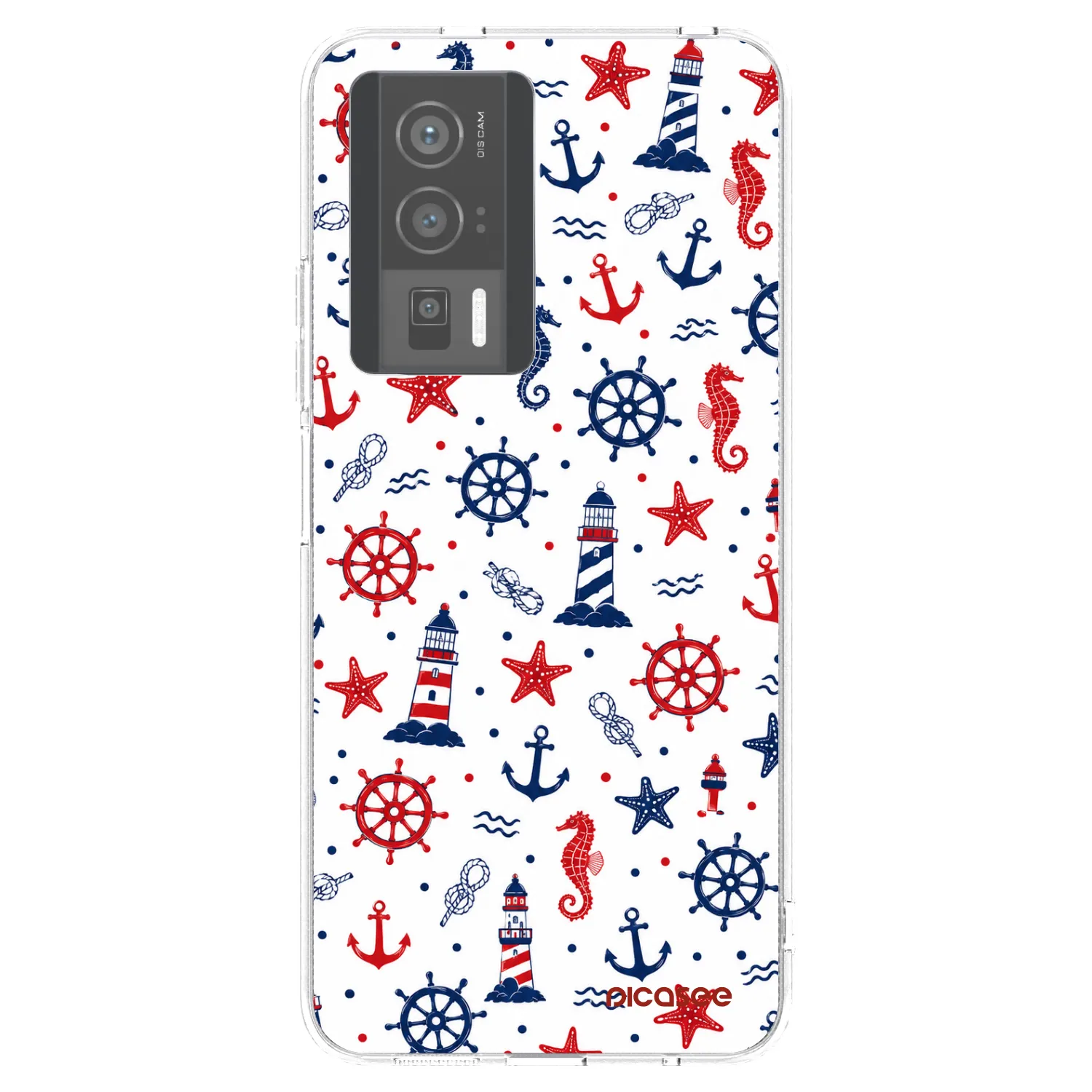 Picasee átlátszó szilikon tok az alábbi mobiltelefonokra Xiaomi Poco F5 Pro 5G - Sailor Vibes