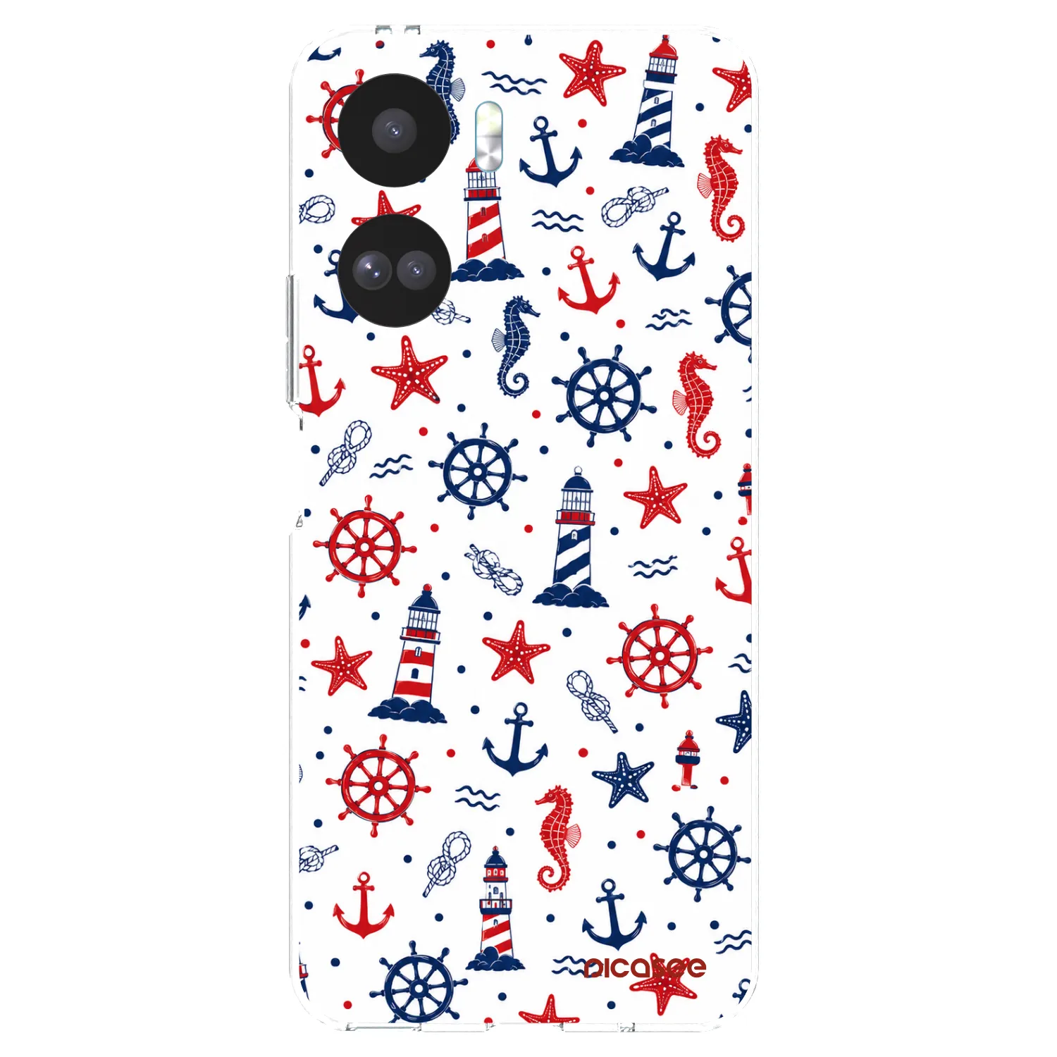 Picasee átlátszó szilikon tok az alábbi mobiltelefonokra Honor 90 Lite 5G - Sailor Vibes