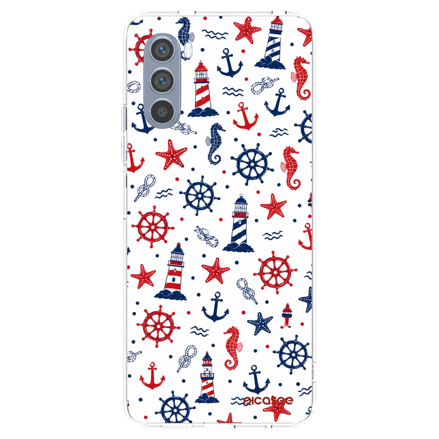Picasee átlátszó szilikon tok az alábbi mobiltelefonokra Motorola Moto G62 - Sailor Vibes