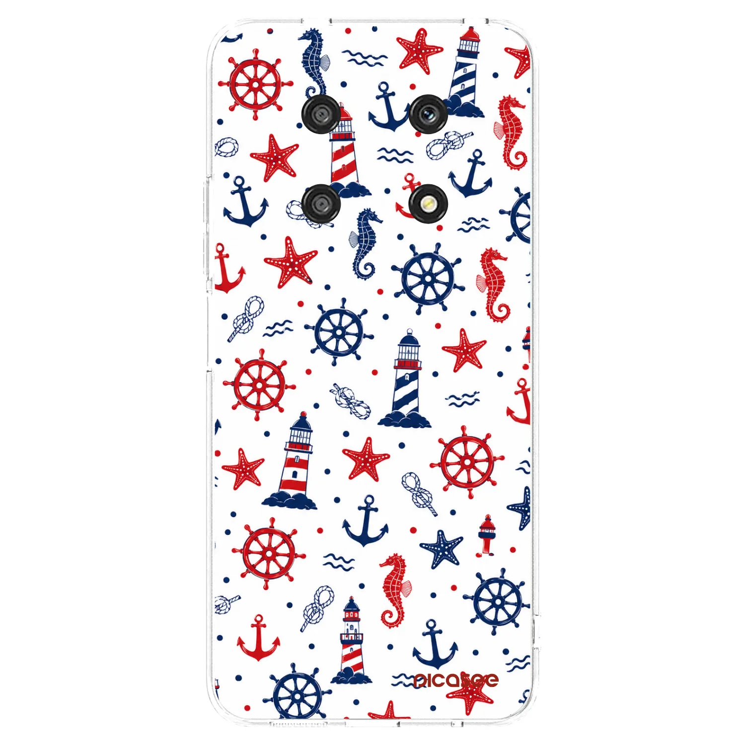 Picasee átlátszó szilikon tok az alábbi mobiltelefonokra Honor Magic4 Lite 5G - Sailor Vibes