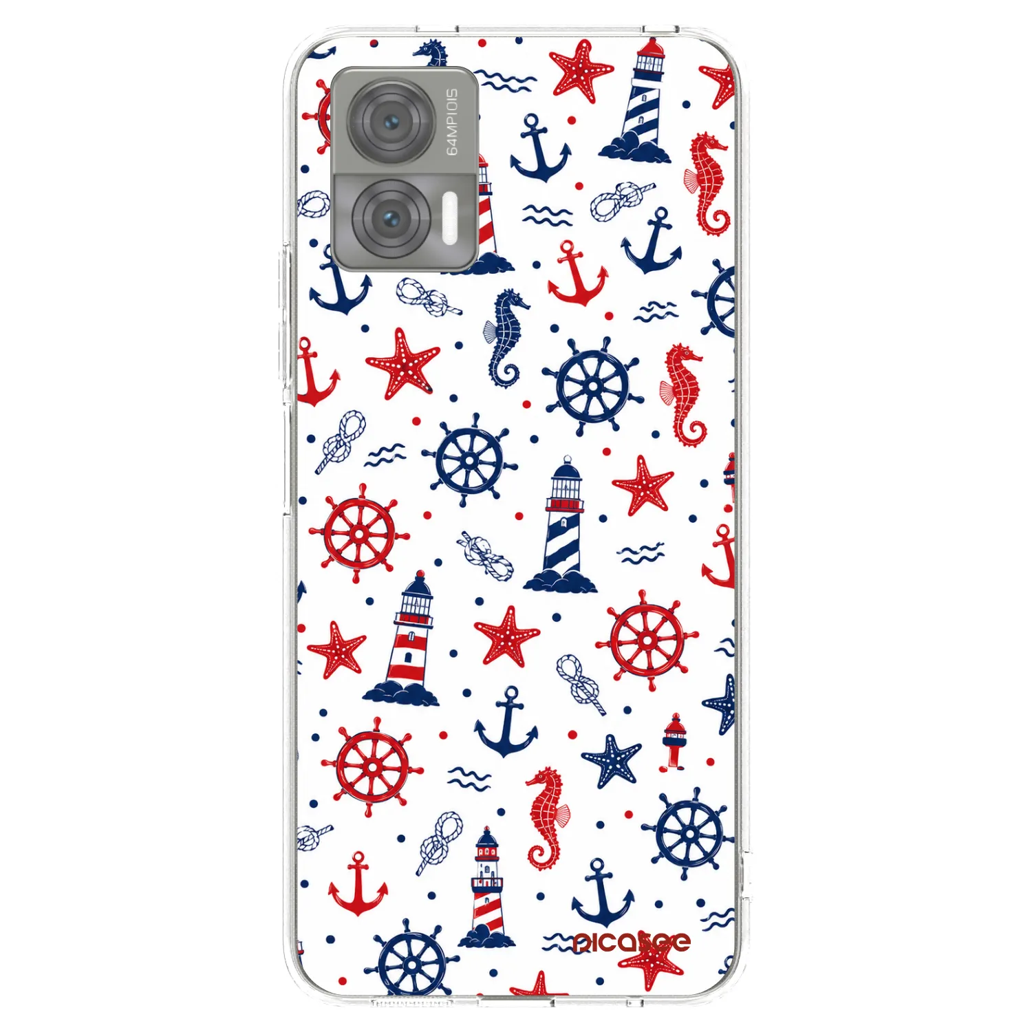 Picasee átlátszó szilikon tok az alábbi mobiltelefonokra Motorola Edge 30 Neo - Sailor Vibes