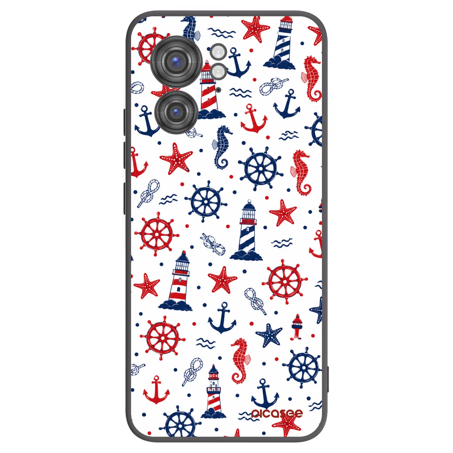 Picasee fekete szilikon tok az alábbi mobiltelefonokra Motorola Edge 40 - Sailor Vibes