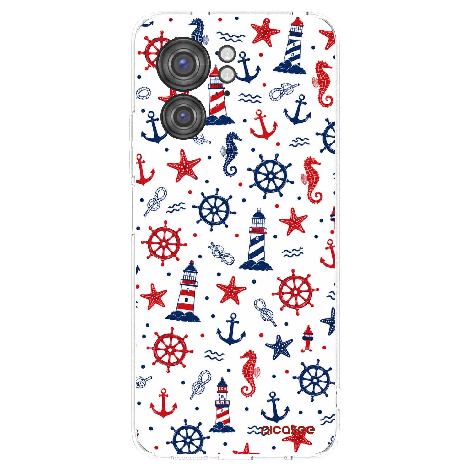 Picasee átlátszó szilikon tok az alábbi mobiltelefonokra Motorola Edge 40 - Sailor Vibes
