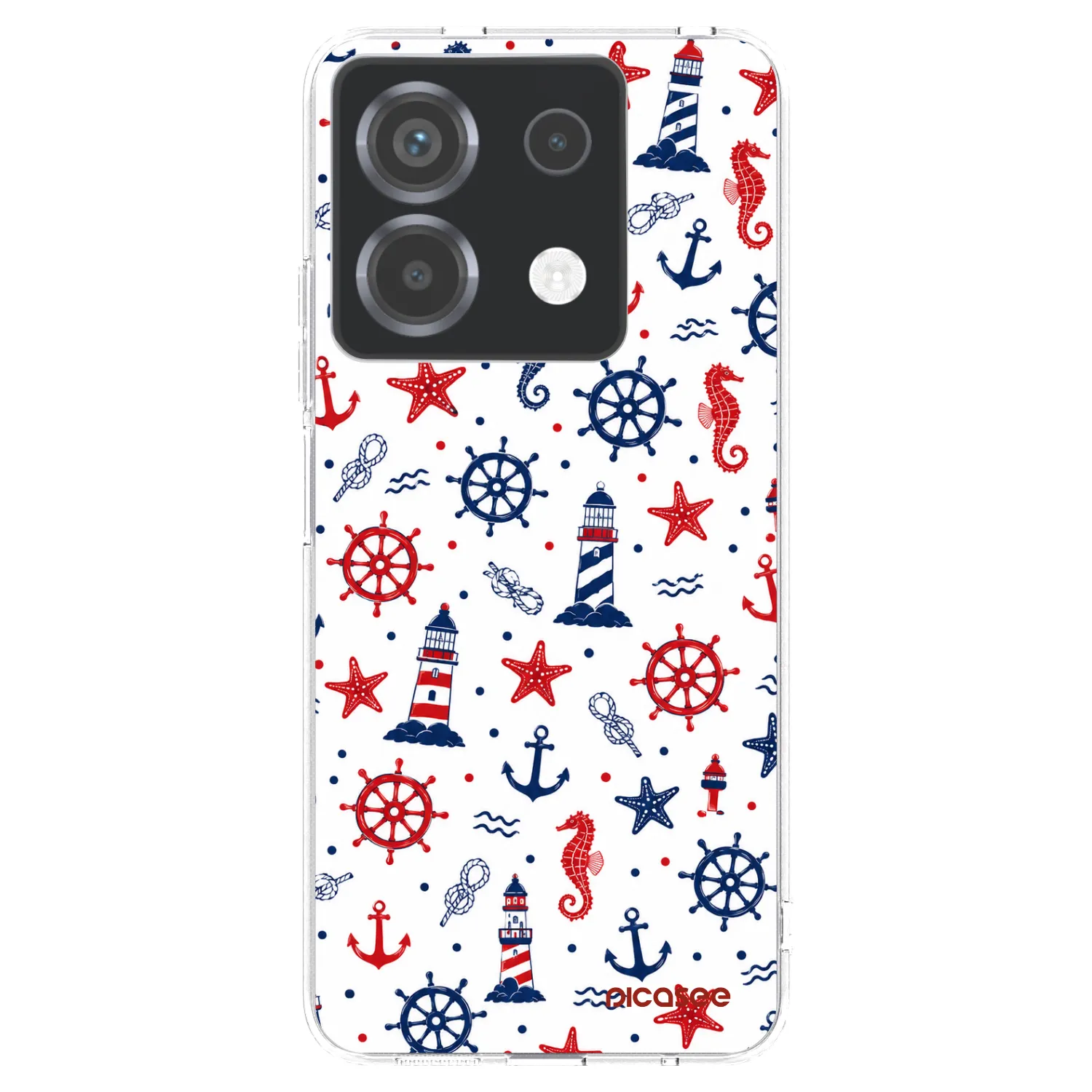 Picasee átlátszó szilikon tok az alábbi mobiltelefonokra Xiaomi Poco X6 - Sailor Vibes