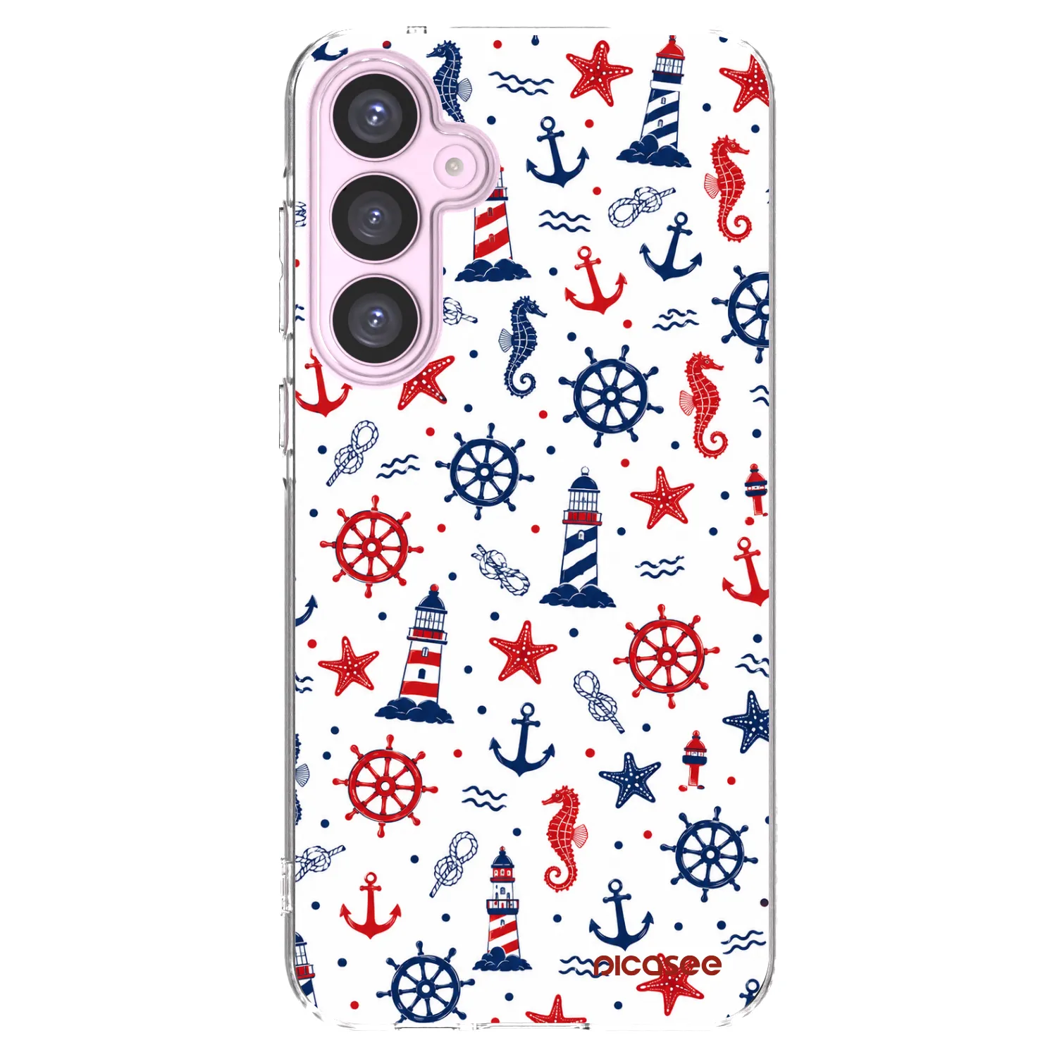 Picasee átlátszó szilikon tok az alábbi mobiltelefonokra Samsung Galaxy A55 5G A556B - Sailor Vibes