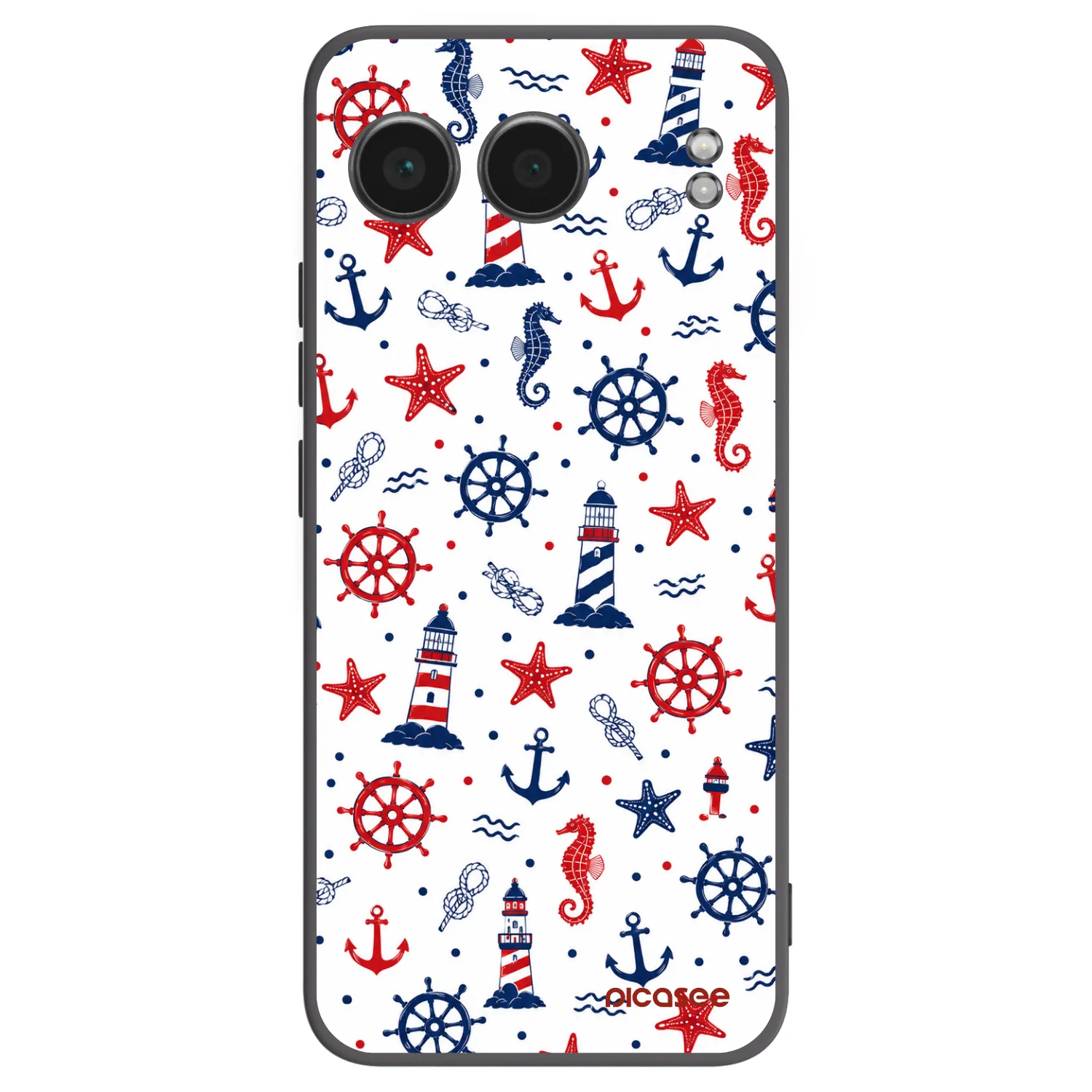 Picasee fekete szilikon tok az alábbi mobiltelefonokra OnePlus Nord 4 - Sailor Vibes