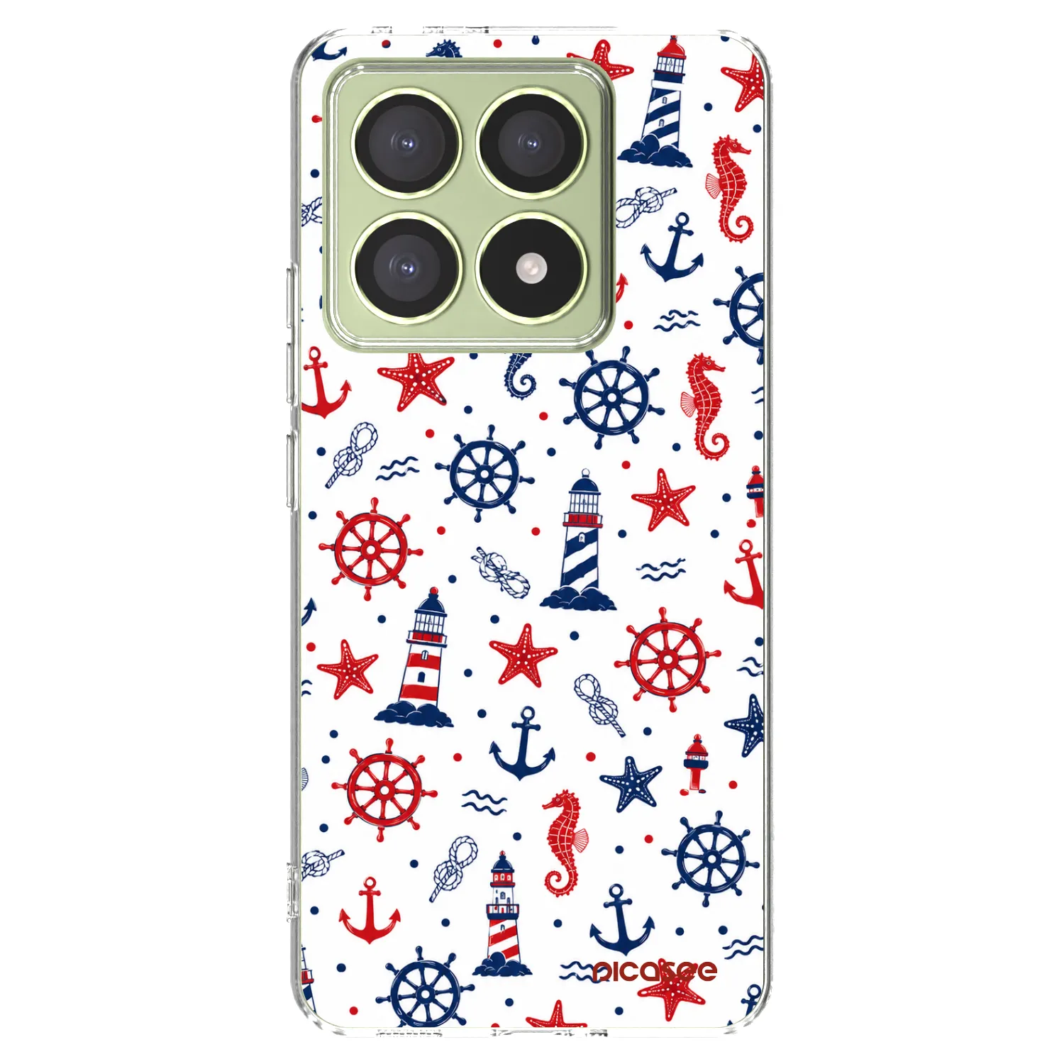 Picasee átlátszó szilikon tok az alábbi mobiltelefonokra Xiaomi 14T - Sailor Vibes