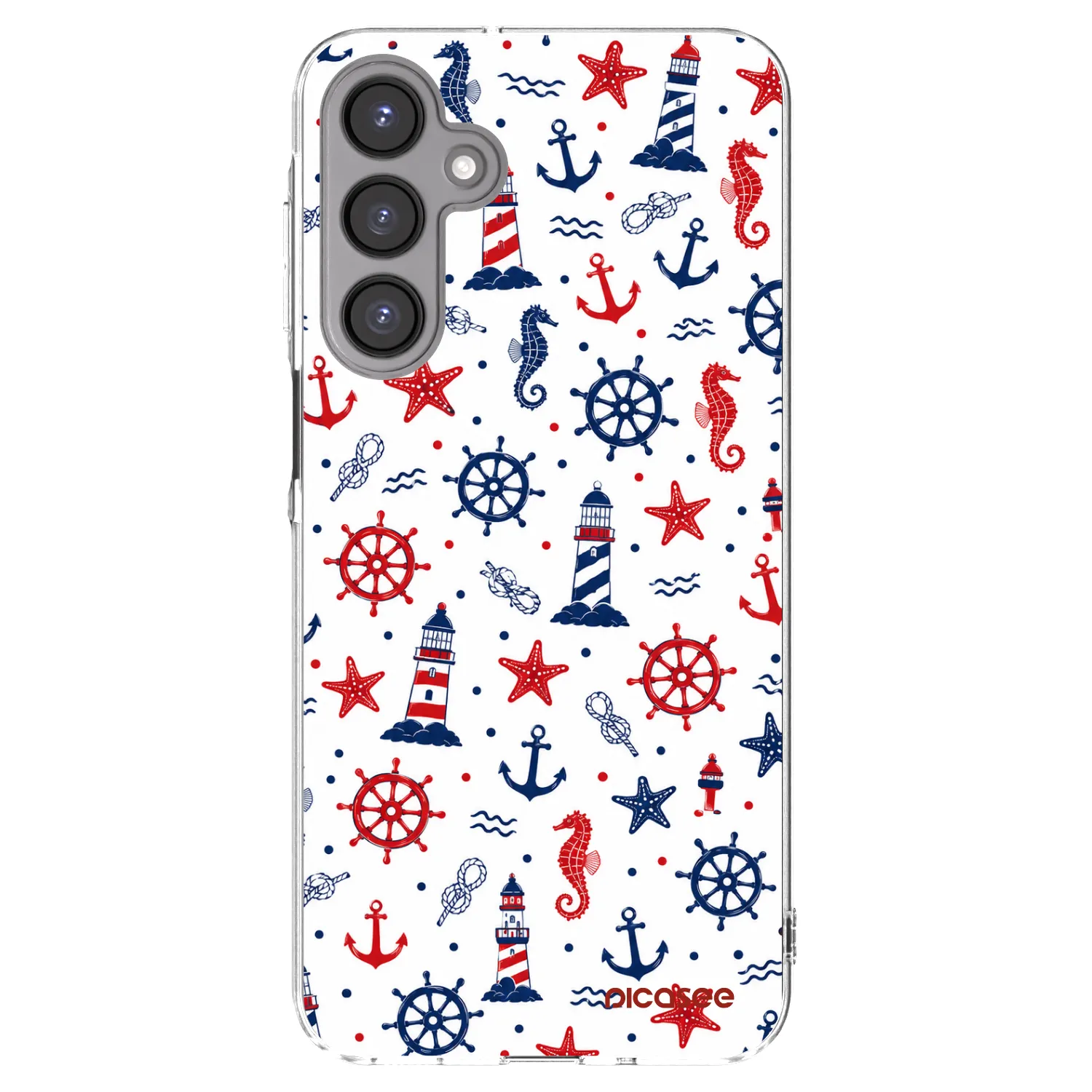 Picasee átlátszó szilikon tok az alábbi mobiltelefonokra Samsung Galaxy A16 5G - Sailor Vibes