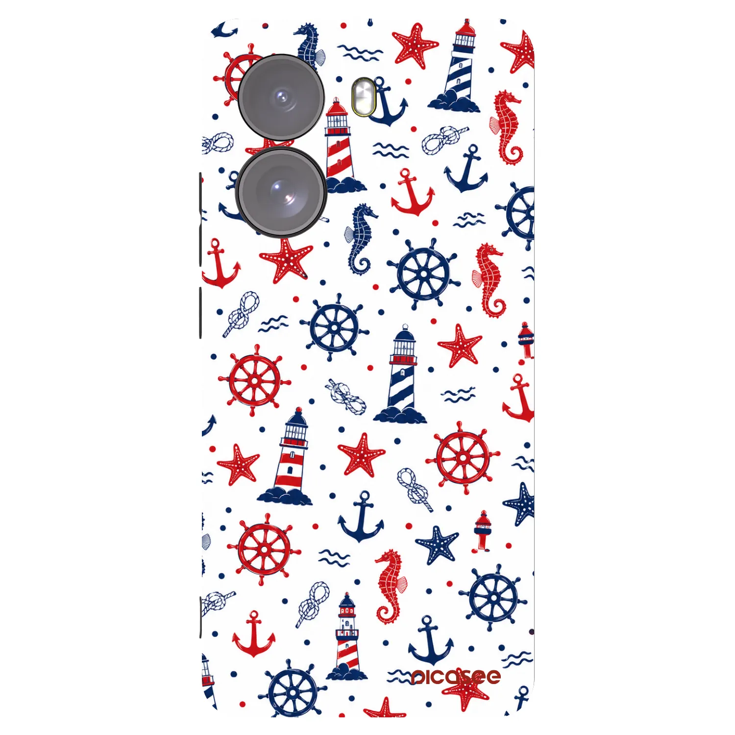 Picasee fekete szilikon tok az alábbi mobiltelefonokra Xiaomi Poco X7 - Sailor Vibes