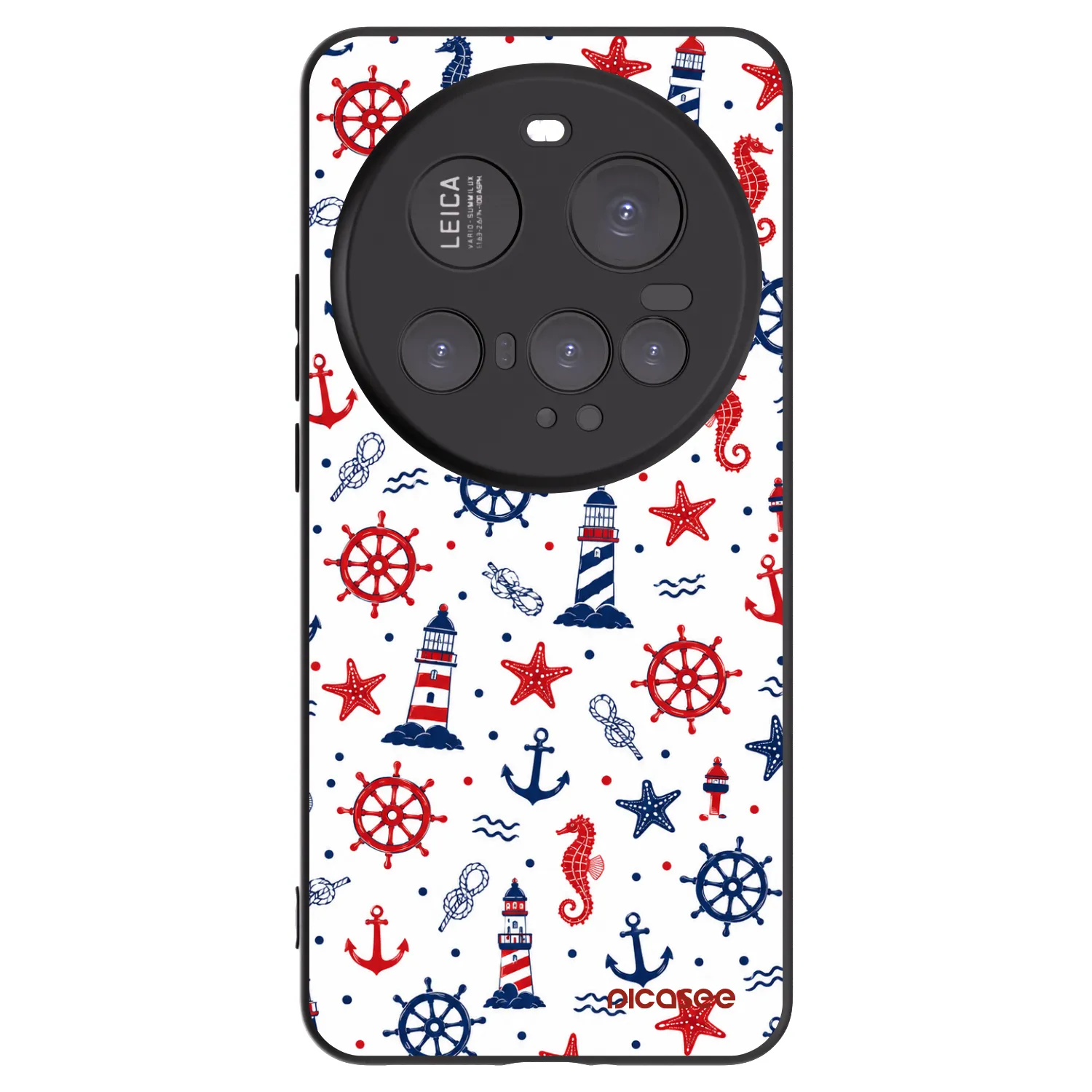 Picasee fekete szilikon tok az alábbi mobiltelefonokra Xiaomi 15 Ultra - Sailor Vibes