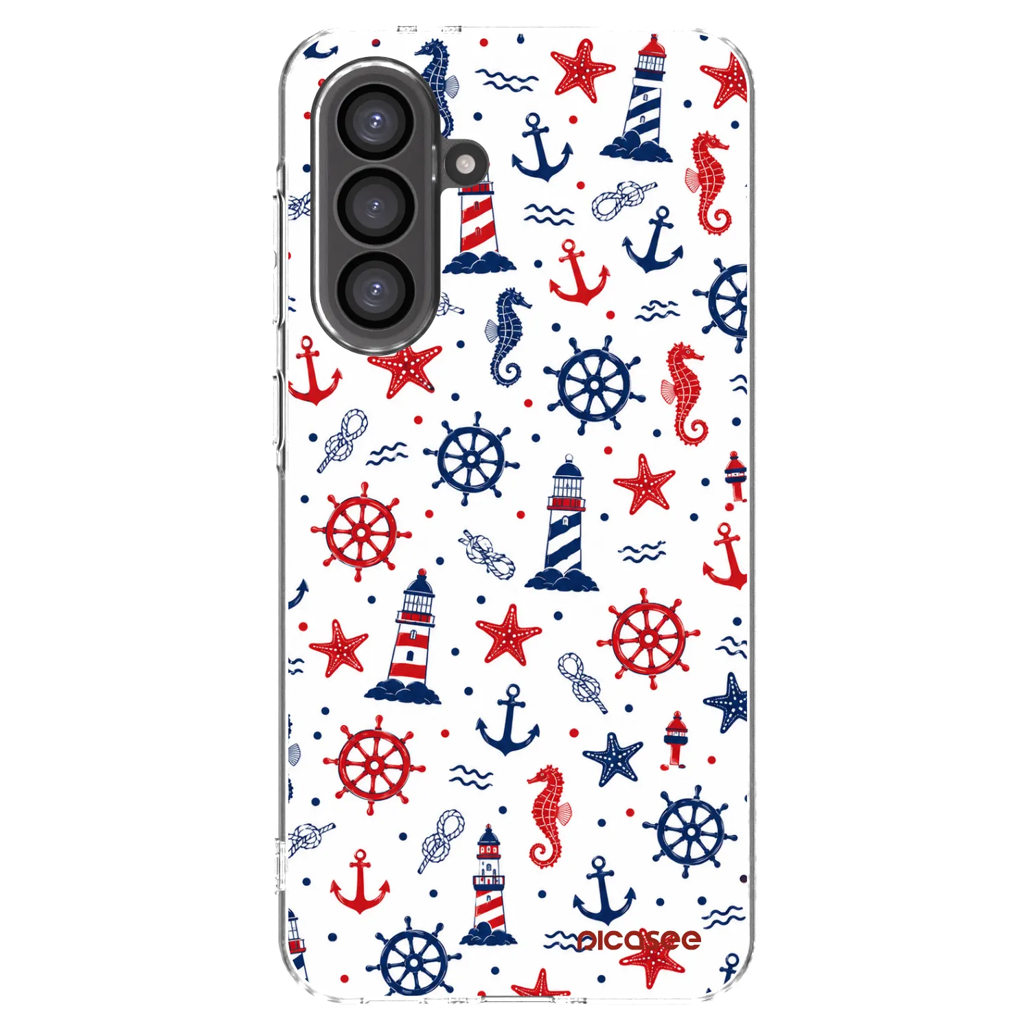 Picasee átlátszó szilikon tok az alábbi mobiltelefonokra Samsung Galaxy A56 5G A566B - Sailor Vibes