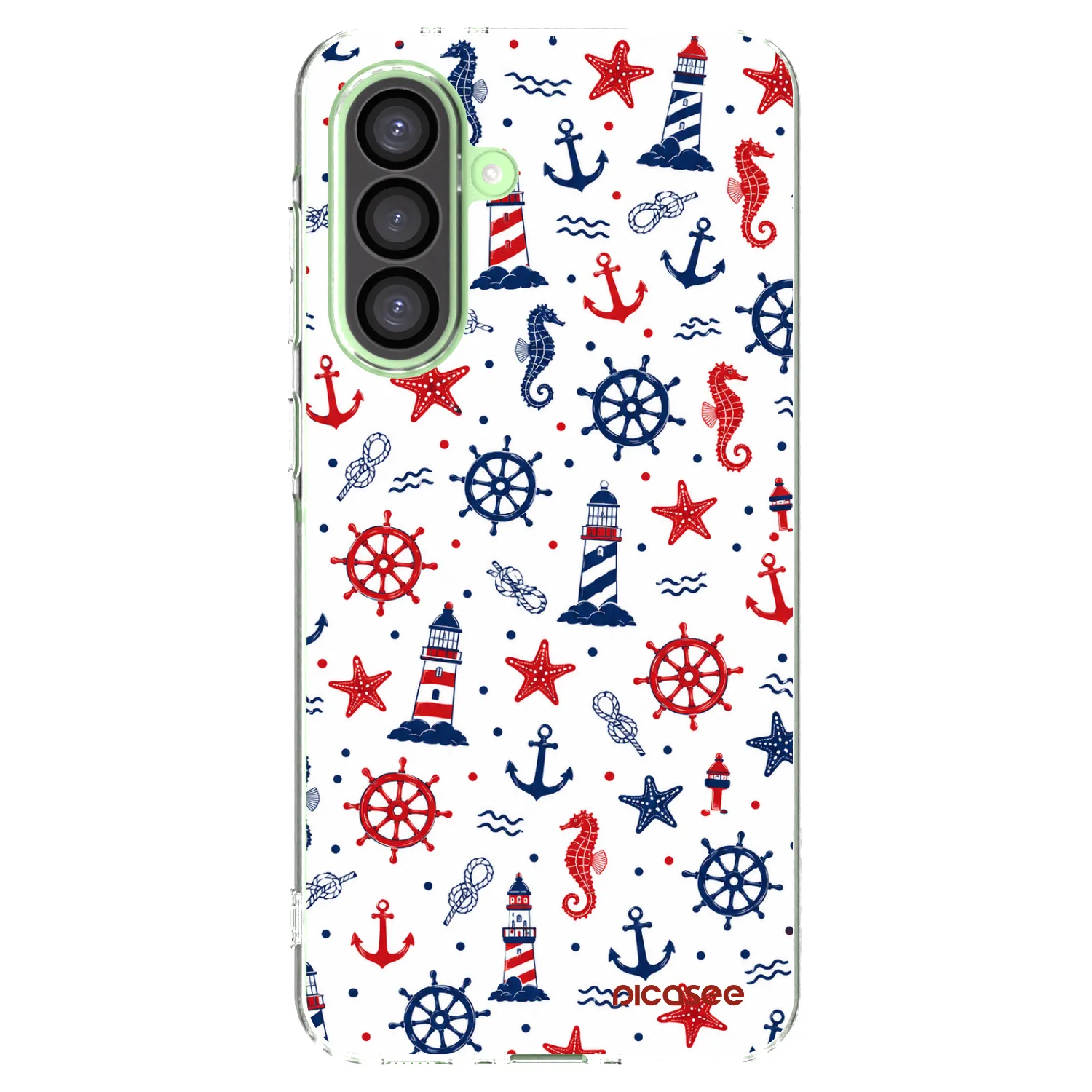 Picasee átlátszó szilikon tok az alábbi mobiltelefonokra Samsung Galaxy A26 5G A266B - Sailor Vibes