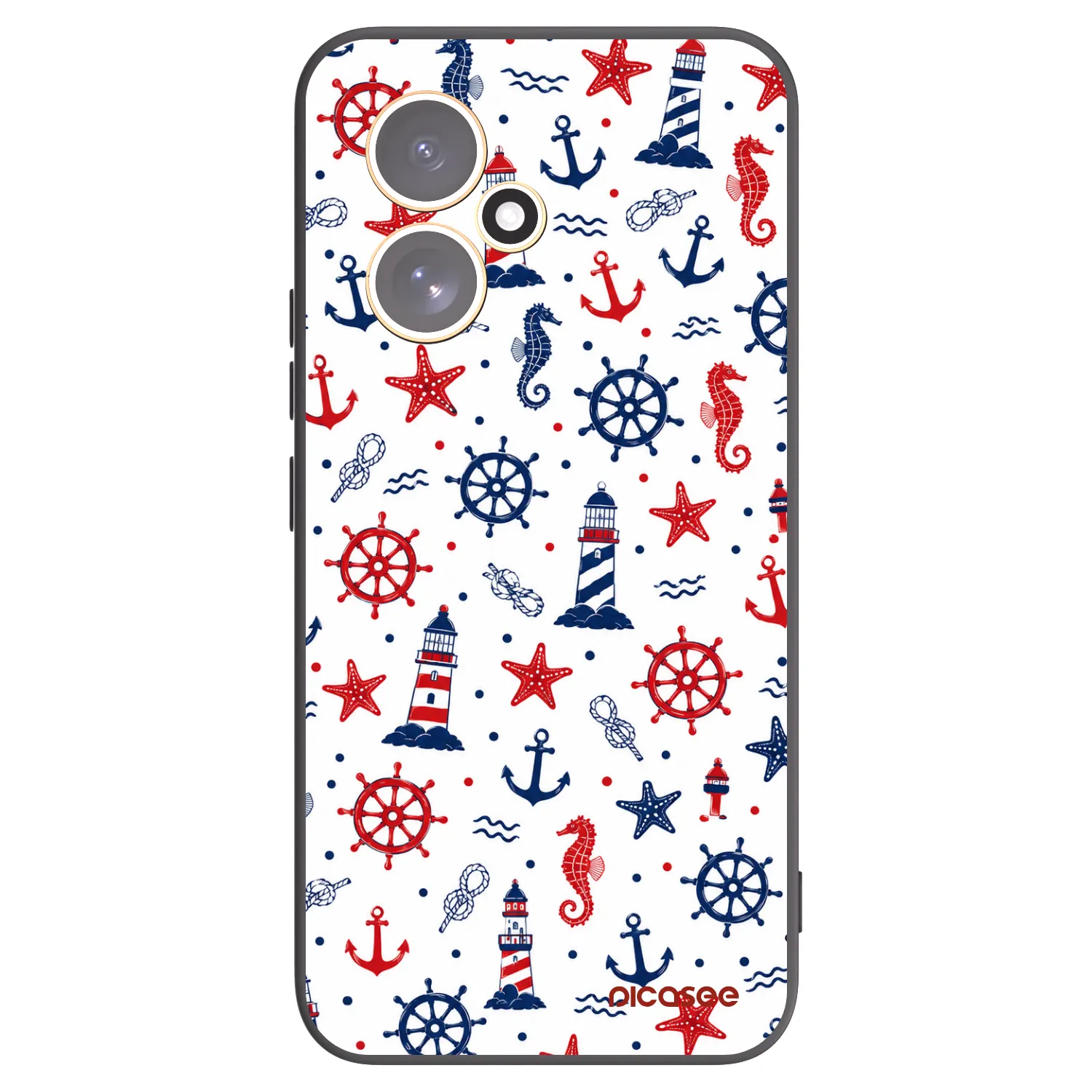 Picasee fekete szilikon tok az alábbi mobiltelefonokra Honor 400 5G - Sailor Vibes