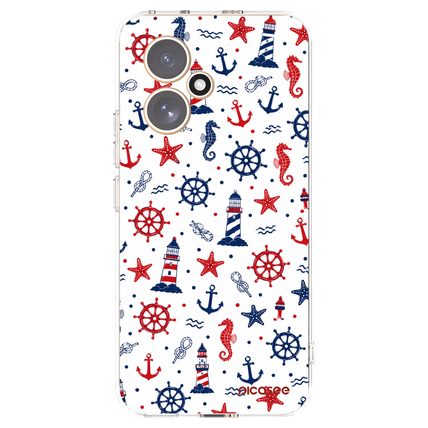 Picasee átlátszó szilikon tok az alábbi mobiltelefonokra Honor 400 5G - Sailor Vibes