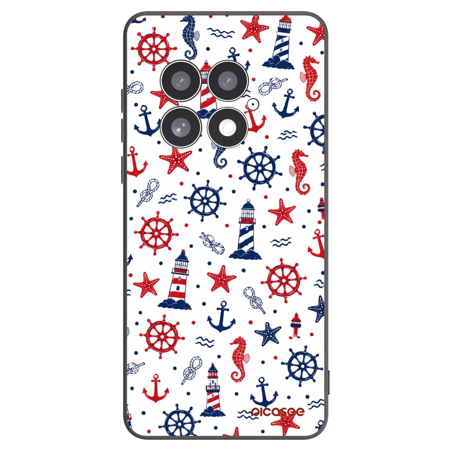 Picasee fekete szilikon tok az alábbi mobiltelefonokra OnePlus 13 5G - Sailor Vibes