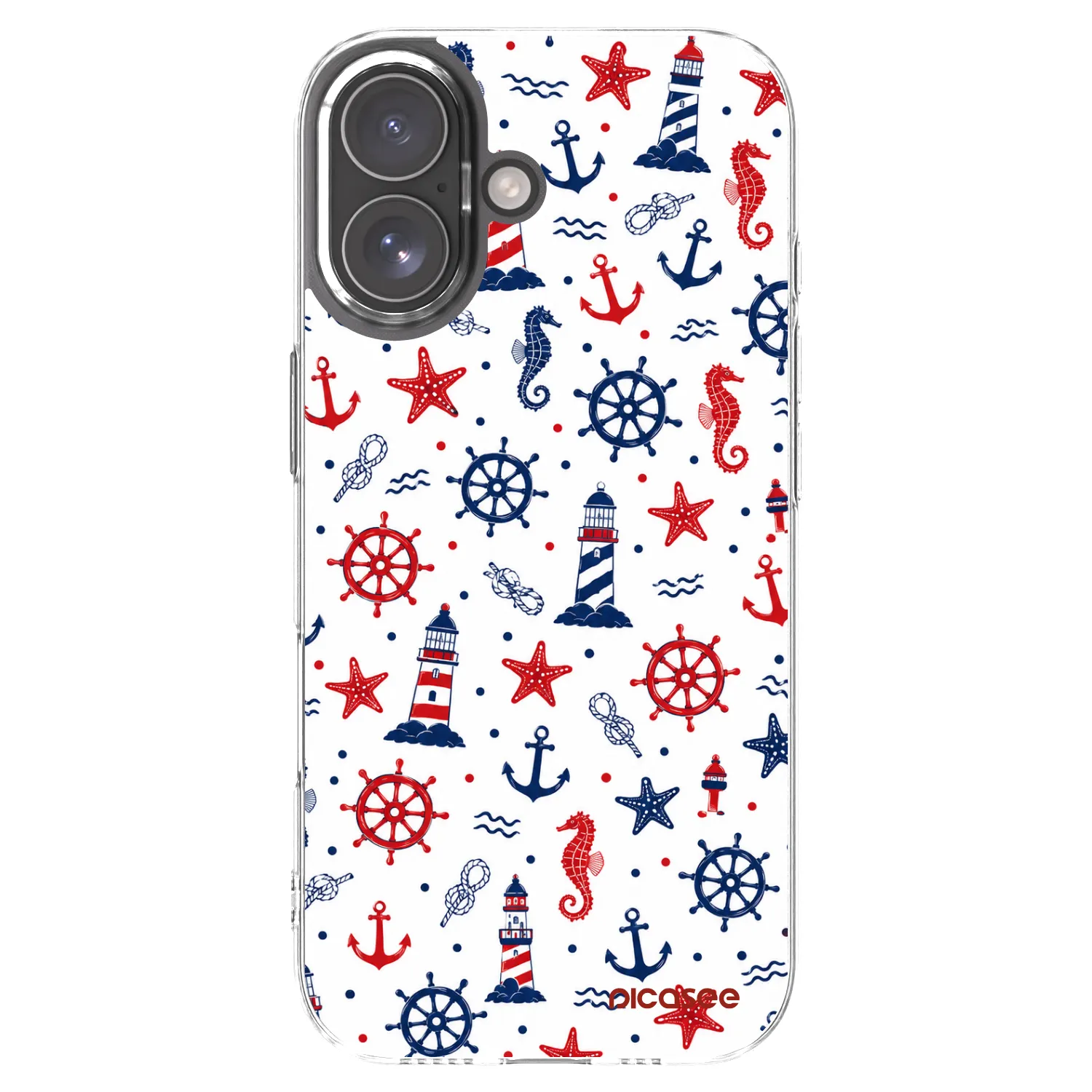 Picasee átlátszó szilikon tok az alábbi mobiltelefonokra Apple iPhone 17 - Sailor Vibes