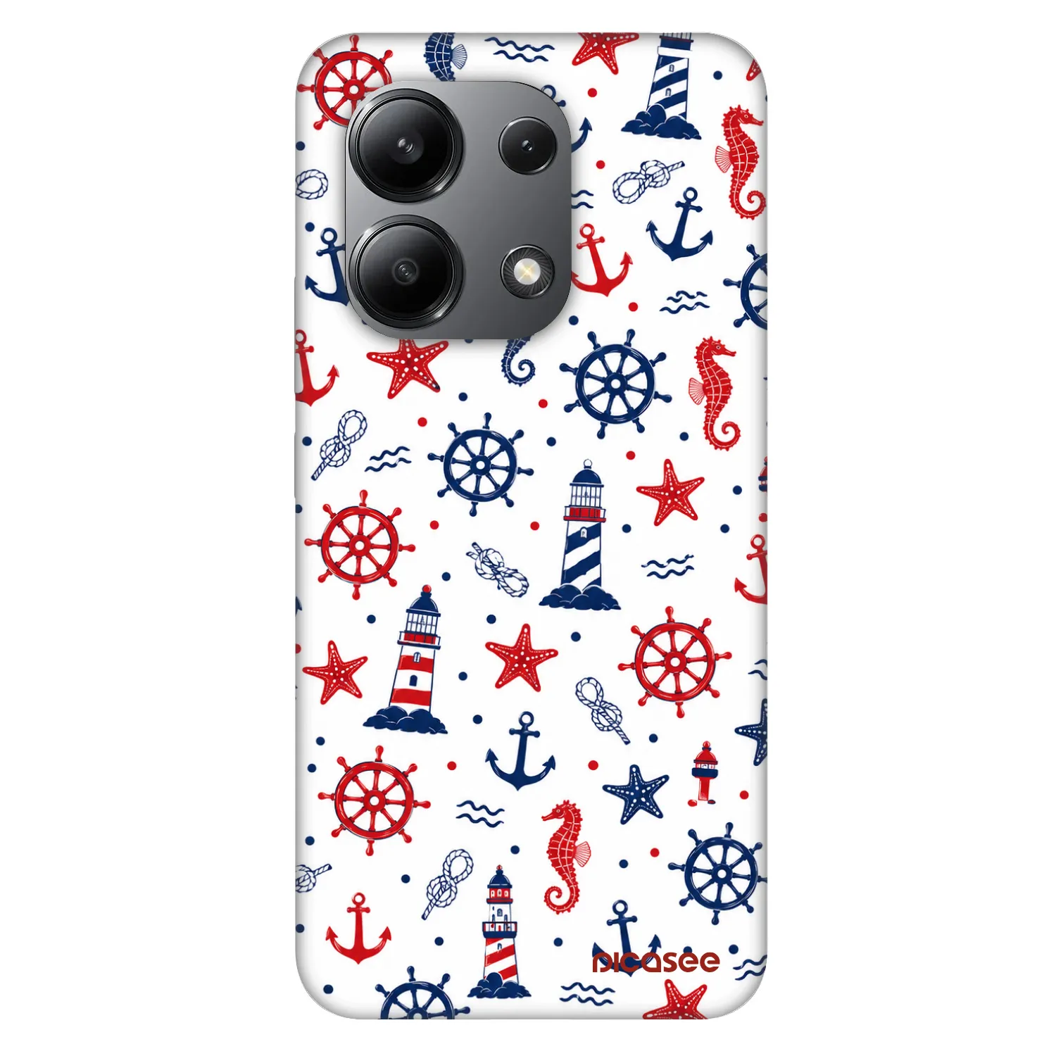 Picasee Fashion Case Xiaomi Redmi Note 13 4G - Sailor Vibes