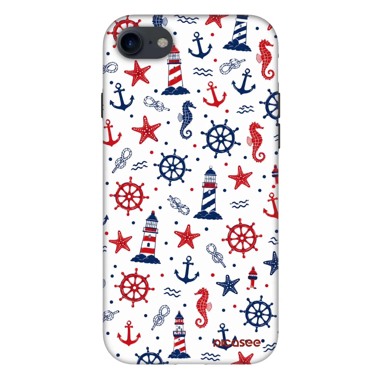 Picasee Fashion Case Apple iPhone SE 2022 - Sailor Vibes