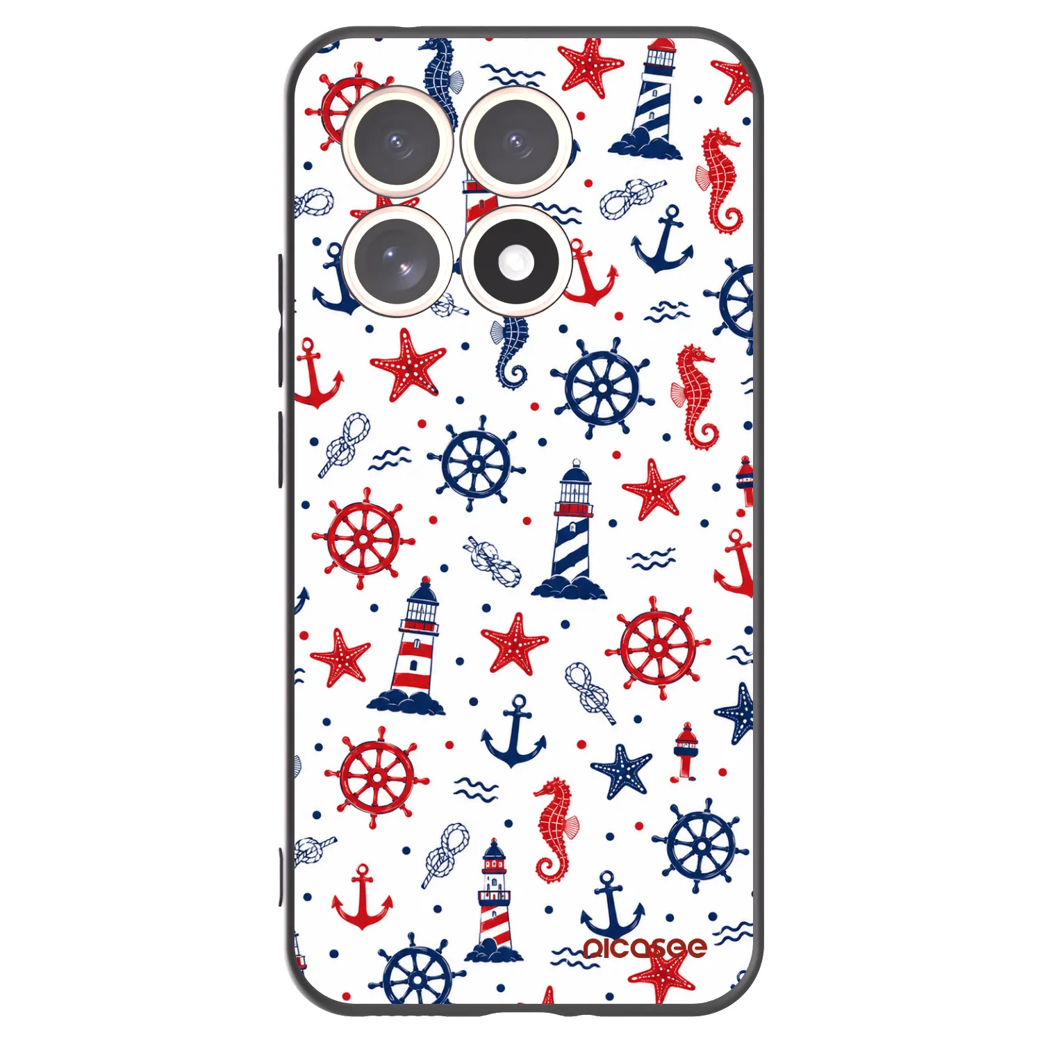 Picasee fekete szilikon tok az alábbi mobiltelefonokra Xiaomi 15T - Sailor Vibes
