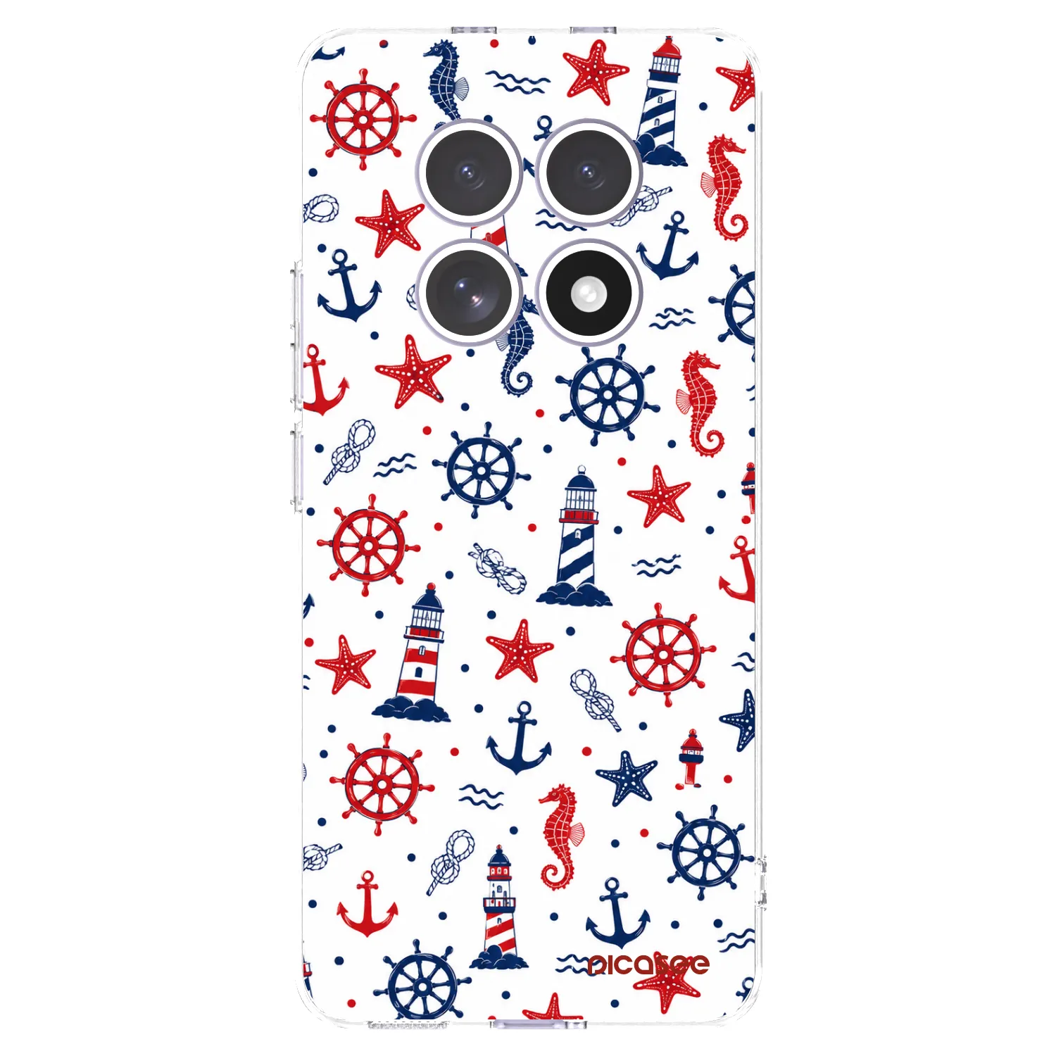 Picasee átlátszó szilikon tok az alábbi mobiltelefonokra Xiaomi Redmi Note 15 - Sailor Vibes