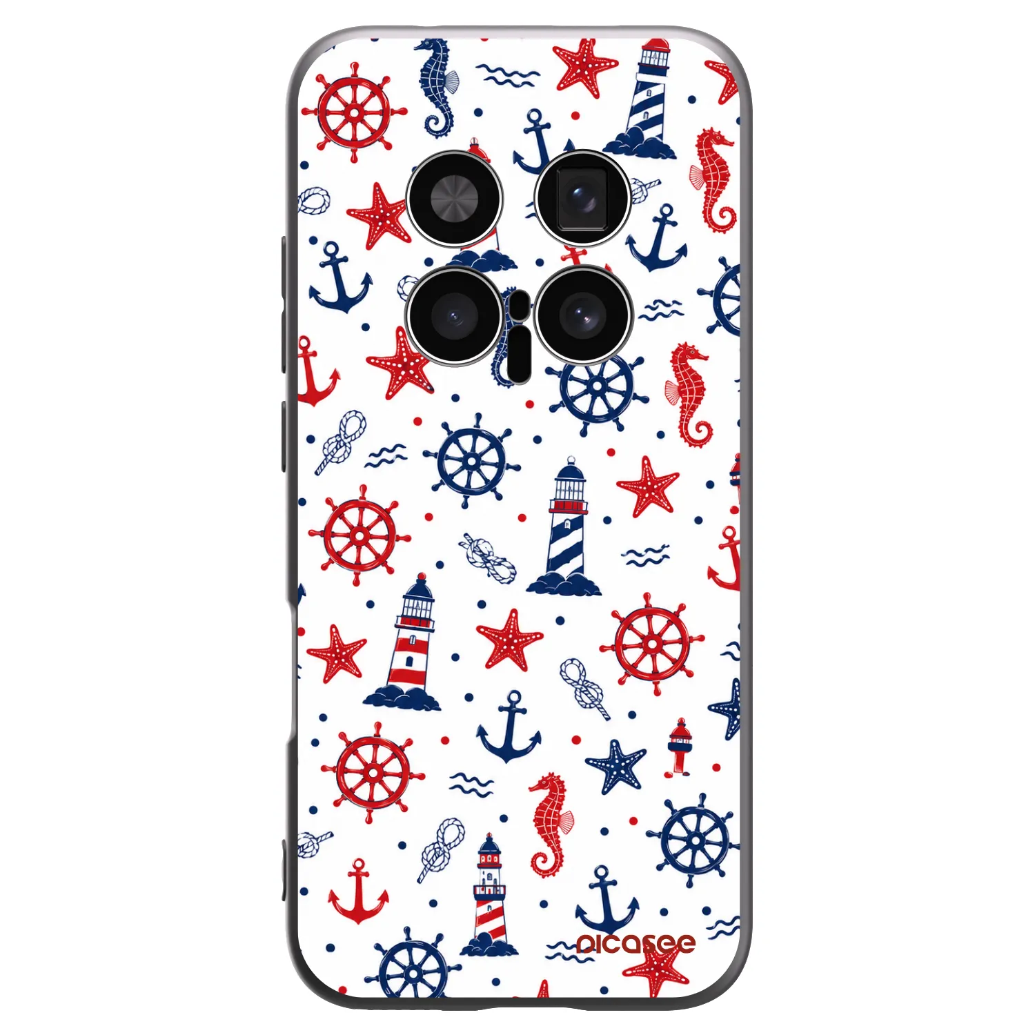Picasee fekete szilikon tok az alábbi mobiltelefonokra Honor Magic8 Pro 5G - Sailor Vibes